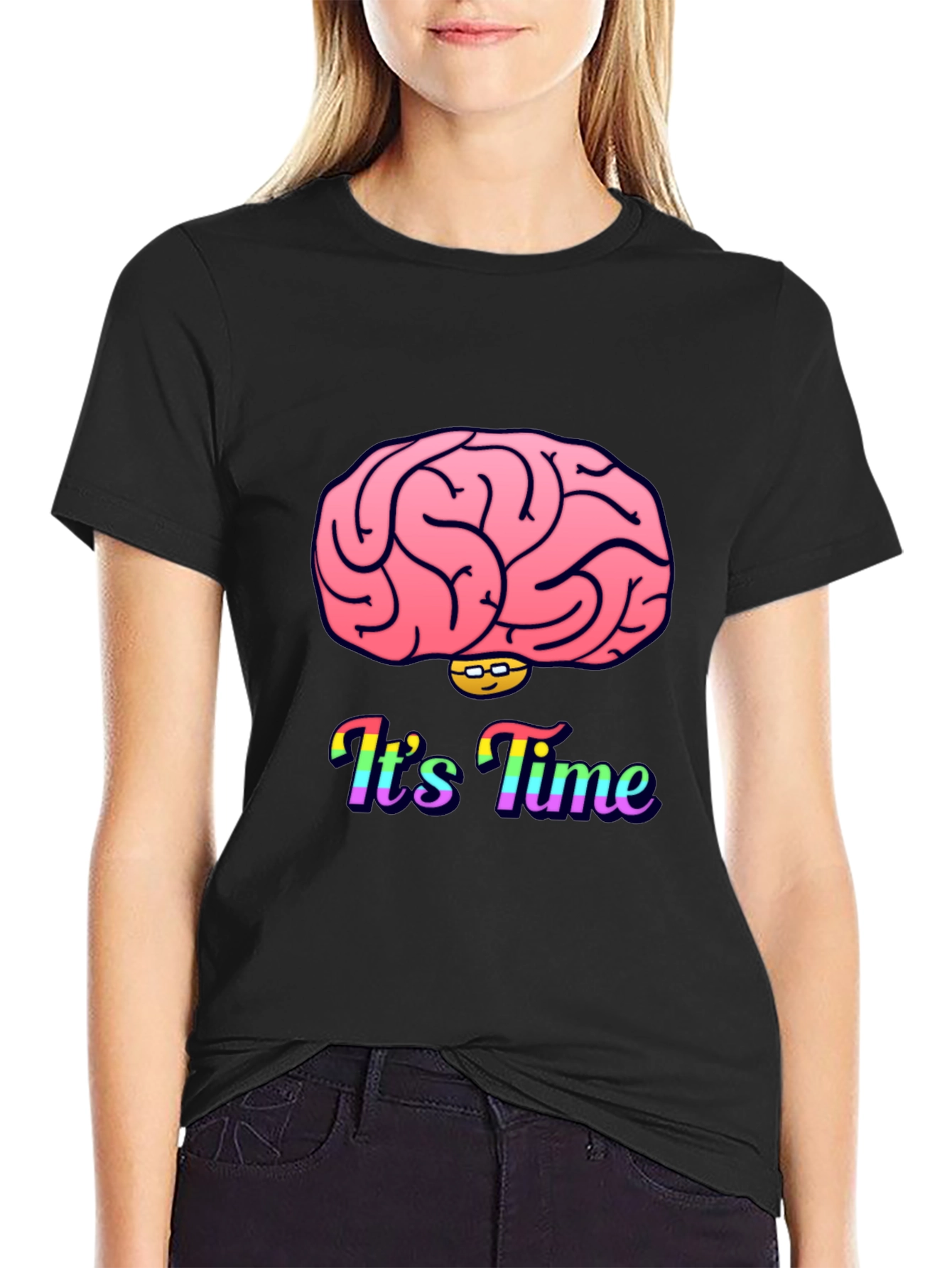 Brain Time T-Shirt - Its Time for Thinking!