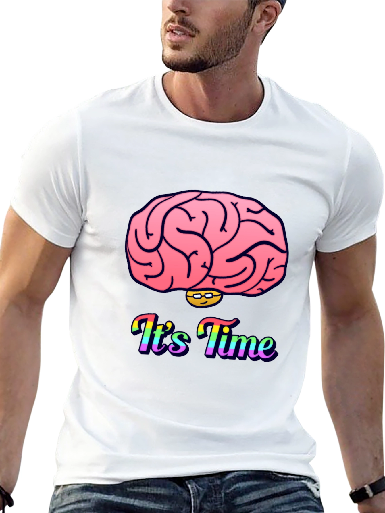 Brain Time T-Shirt - Its Time for Thinking!
