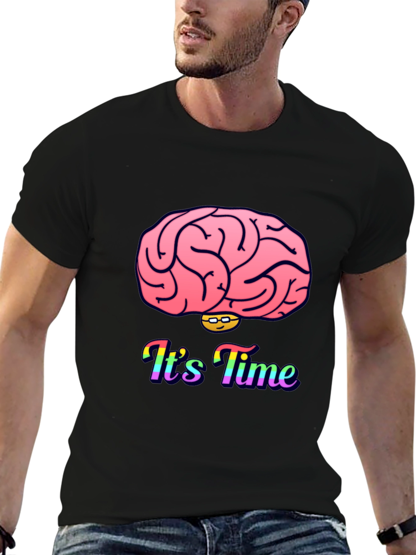 Brain Time T-Shirt - Its Time for Thinking!
