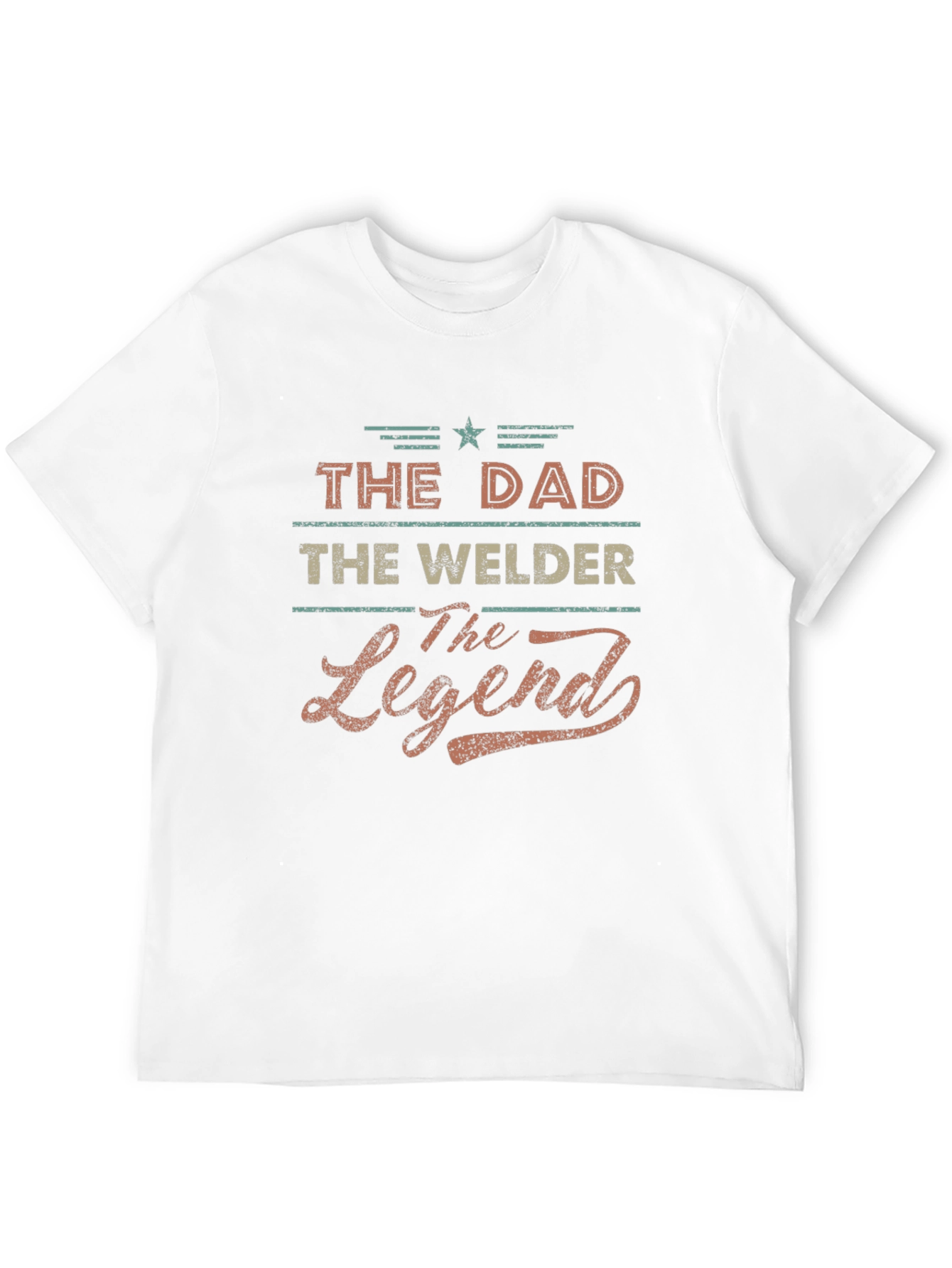 The Dad The Welder The Legend Graphic T-Shirt