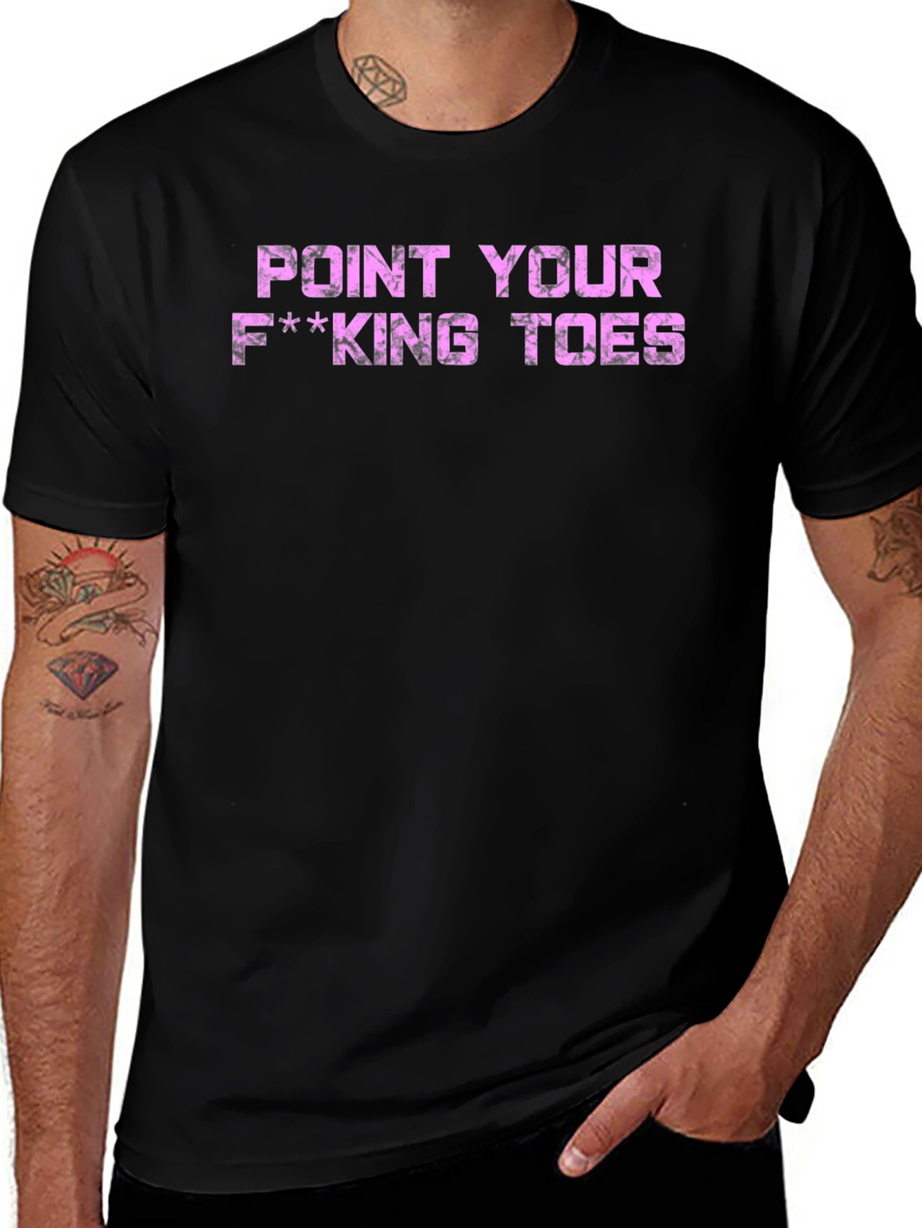 Point Your F***ing Toes Graphic Tee