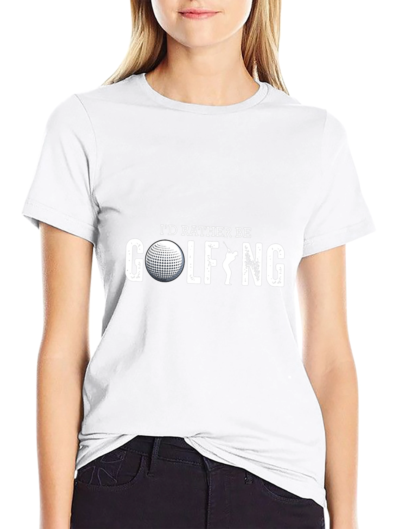 Id Rather Be Golfing T-Shirt