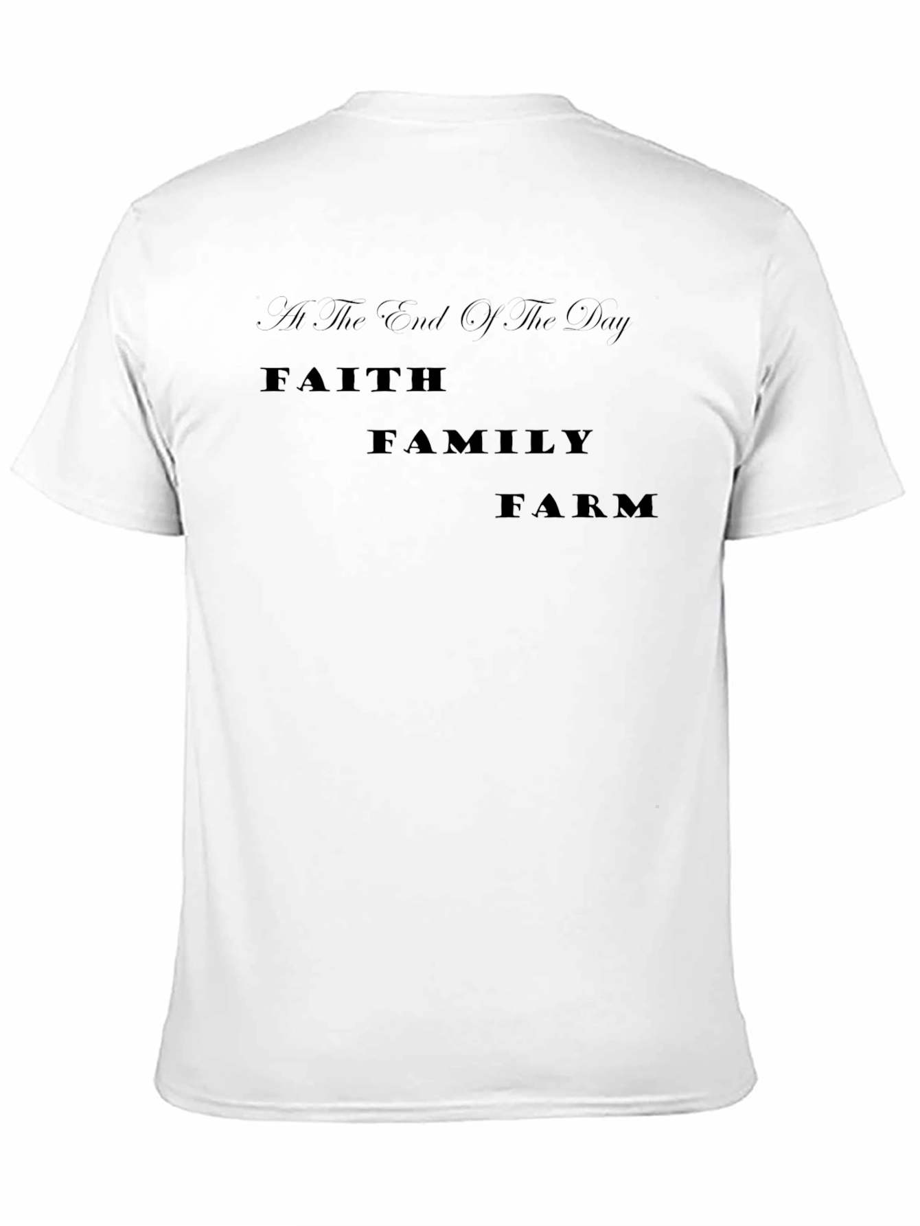 Faith Family Farm T-Shirt