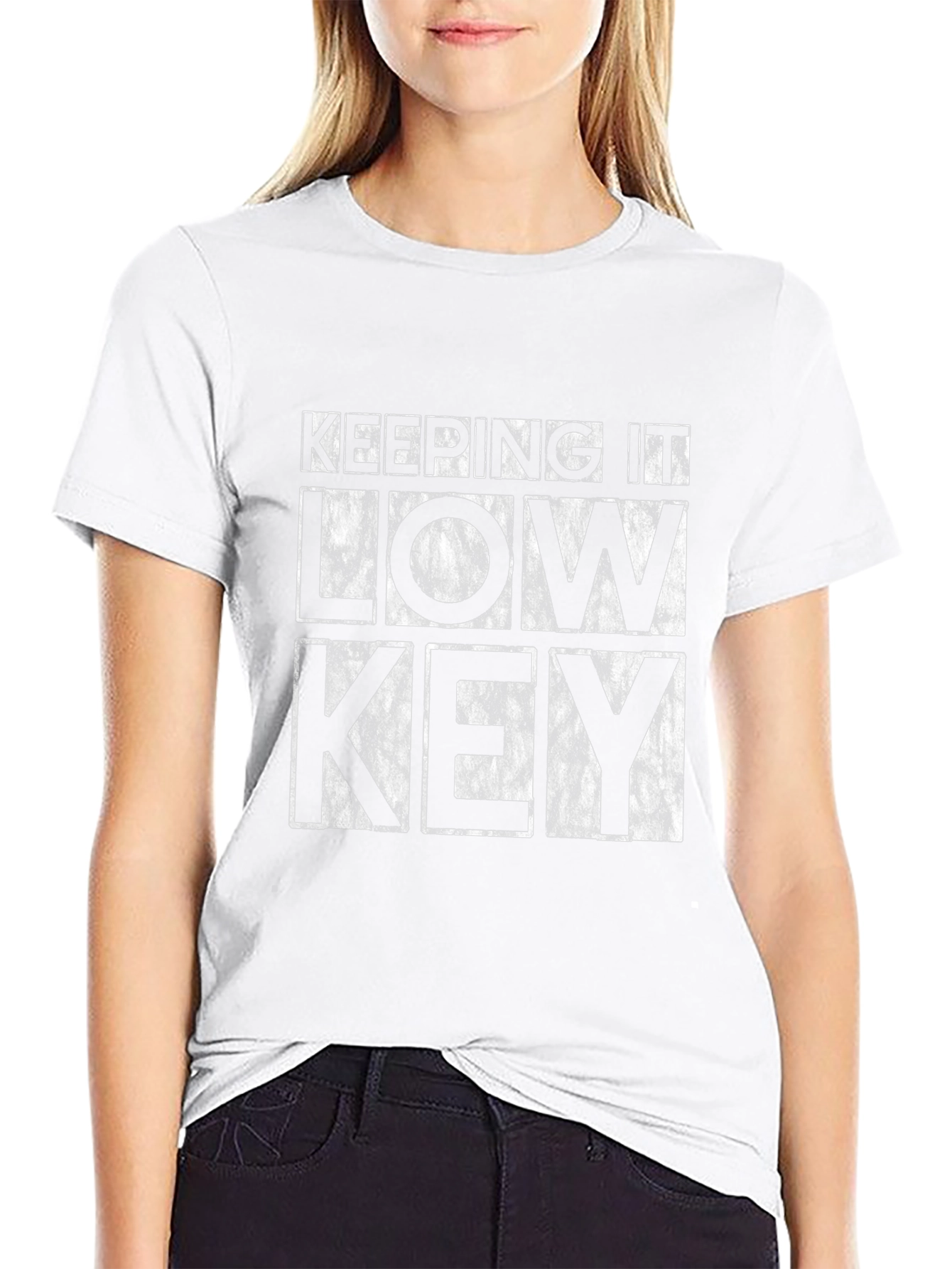 Keeping it Low Key Black T-Shirt