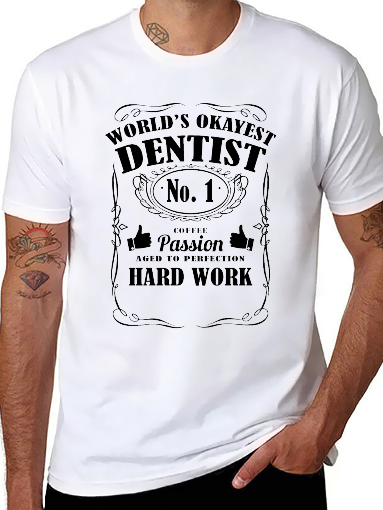 Worlds Okayest Dentist T-Shirt