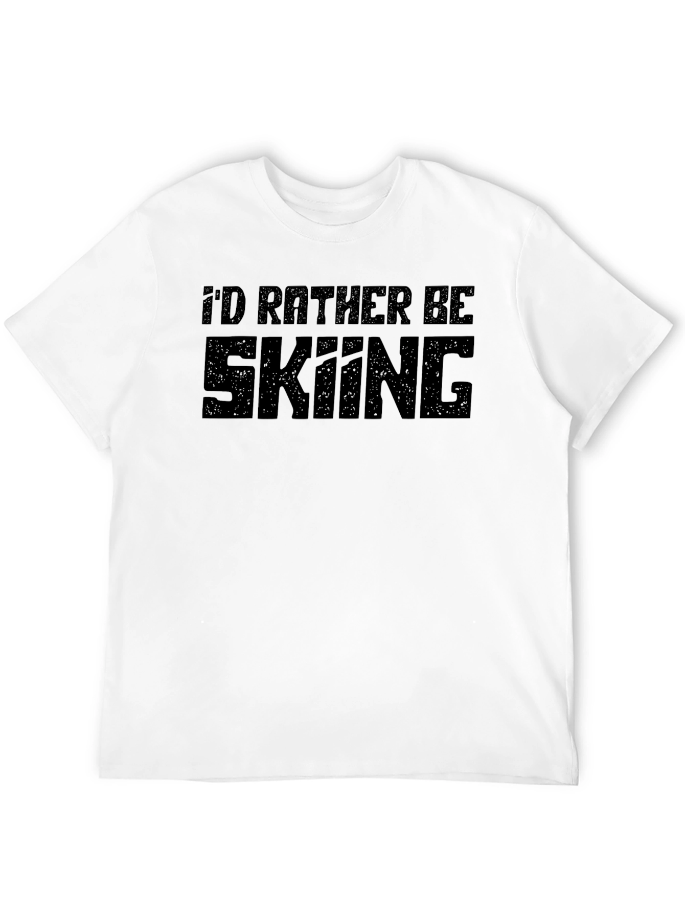 Id Rather Be Skiing T-Shirt