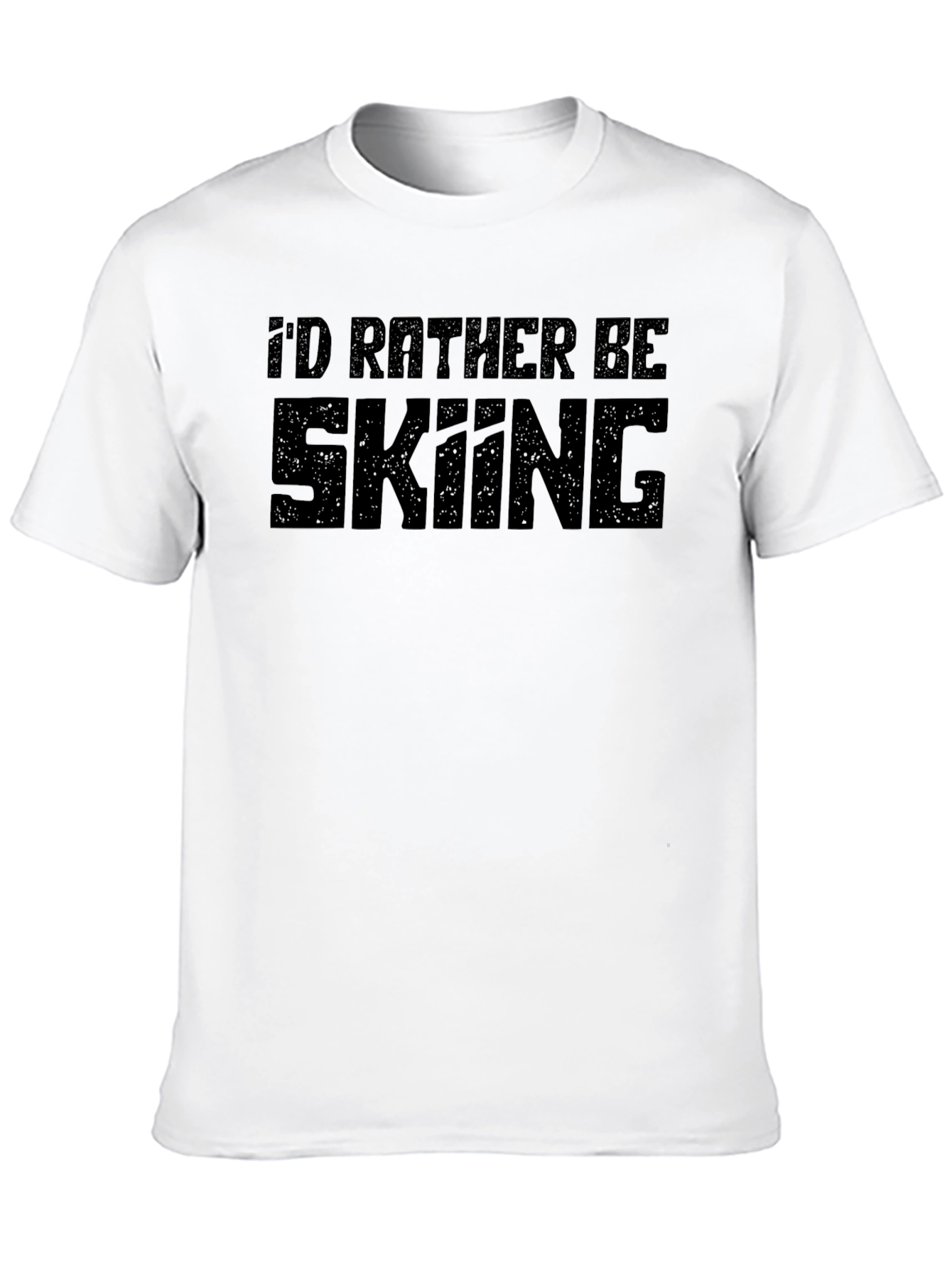 Id Rather Be Skiing T-Shirt