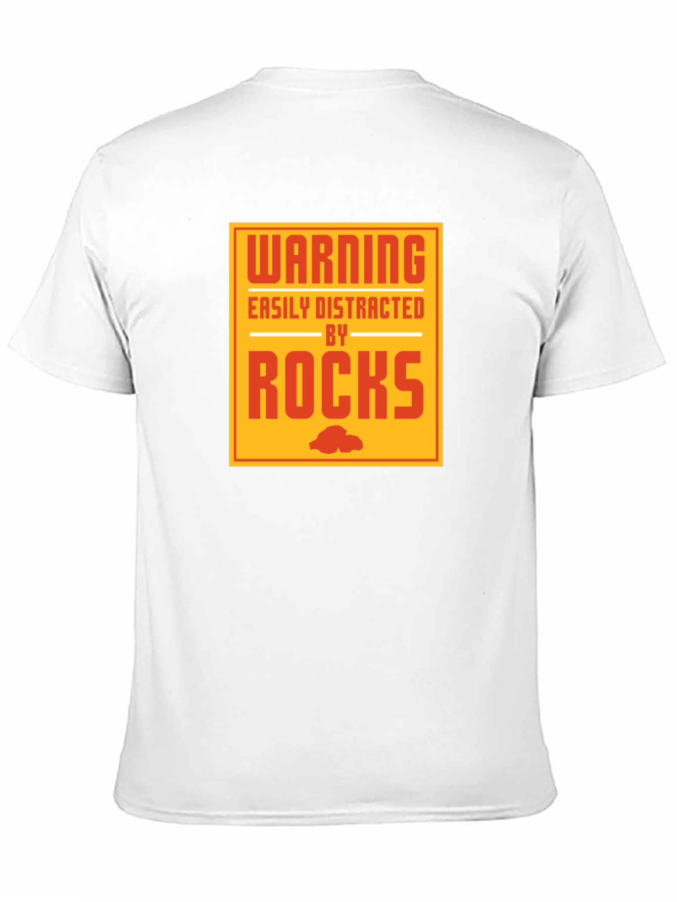 Warning Rocks Graphic Tee