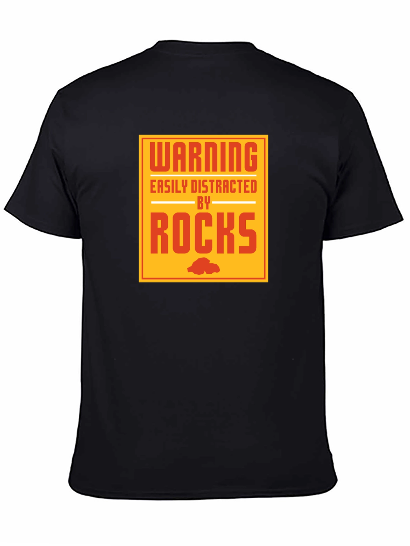 Warning Rocks Graphic Tee