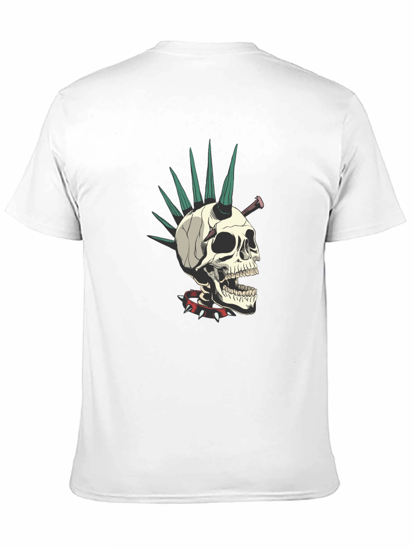 Punk Skull T-Shirt - Edgy Streetwear Tee