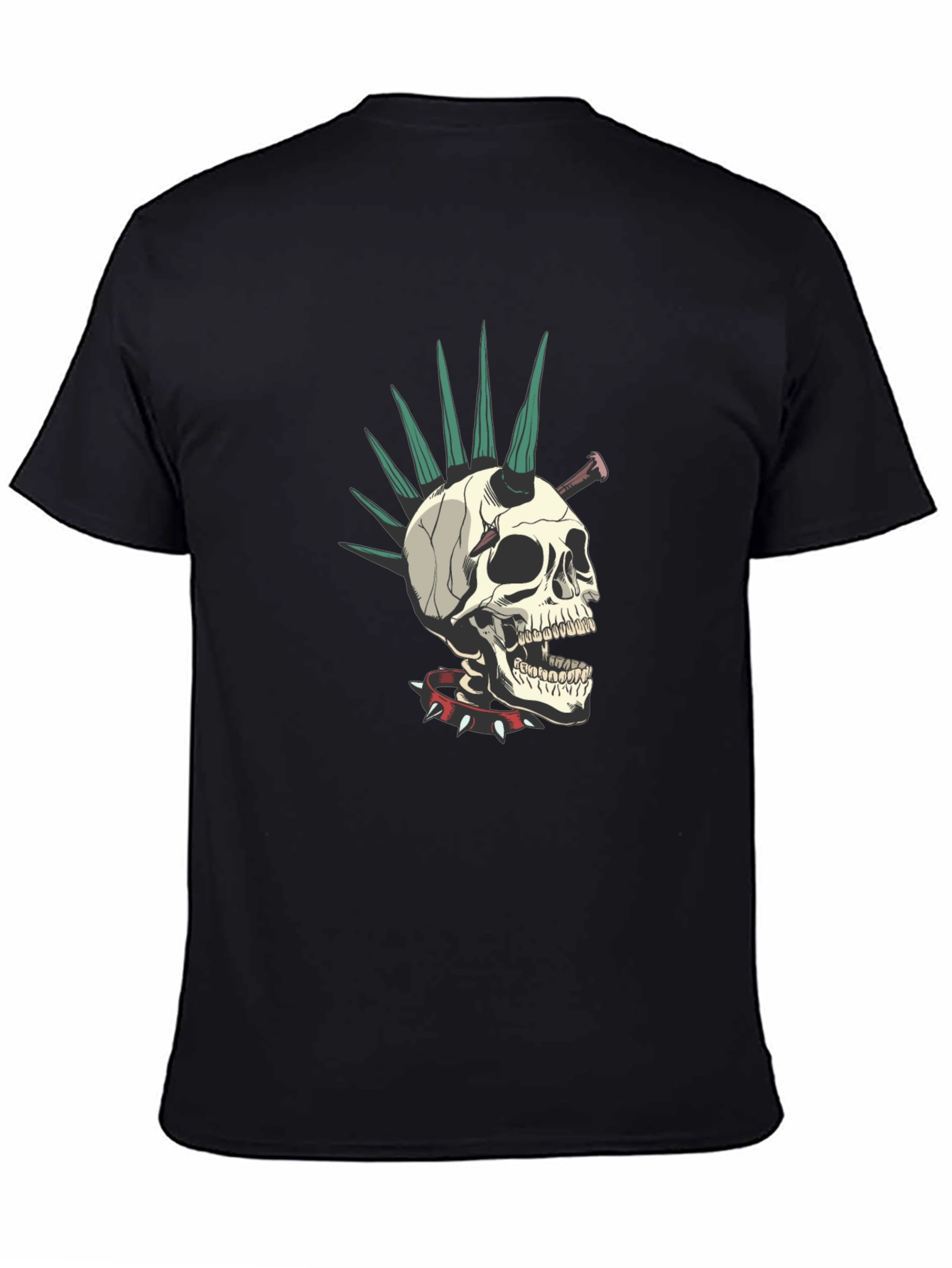 Punk Skull T-Shirt - Edgy Streetwear Tee