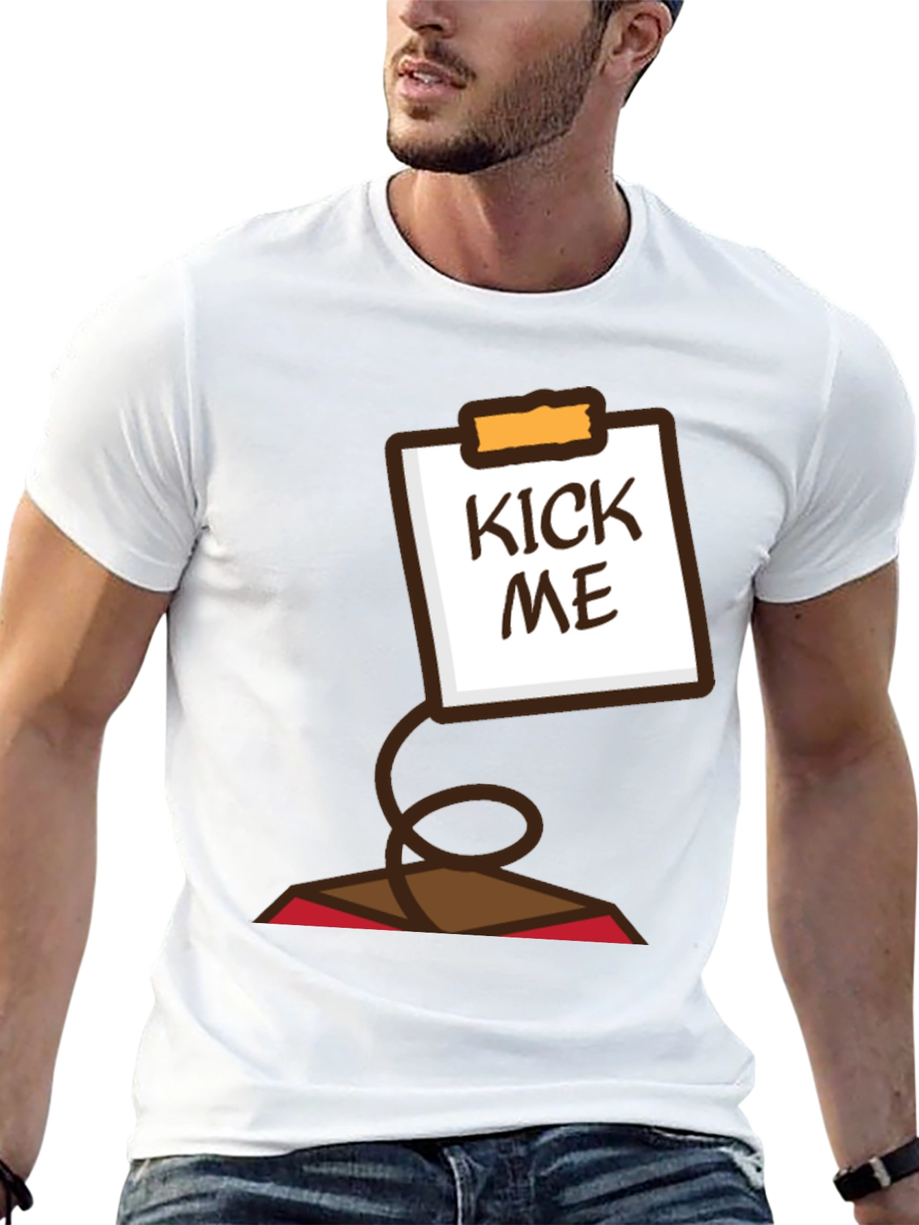 Kick Me Sign Prank T-Shirt