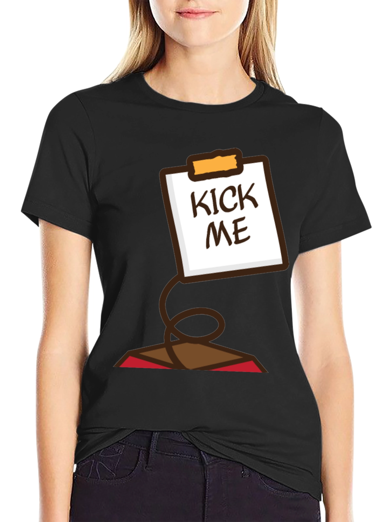 Kick Me Sign Prank T-Shirt