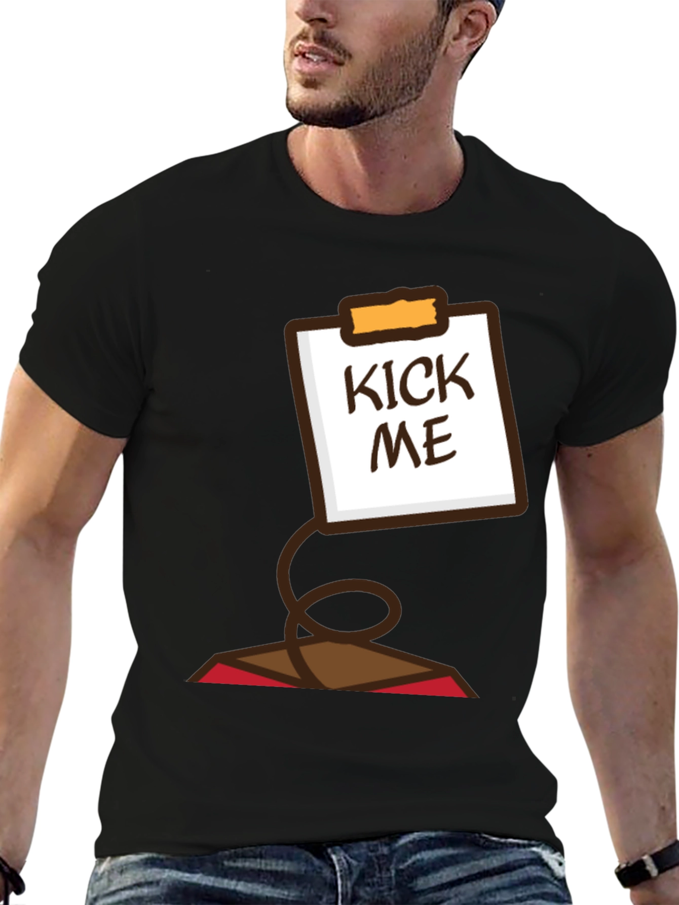 Kick Me Sign Prank T-Shirt