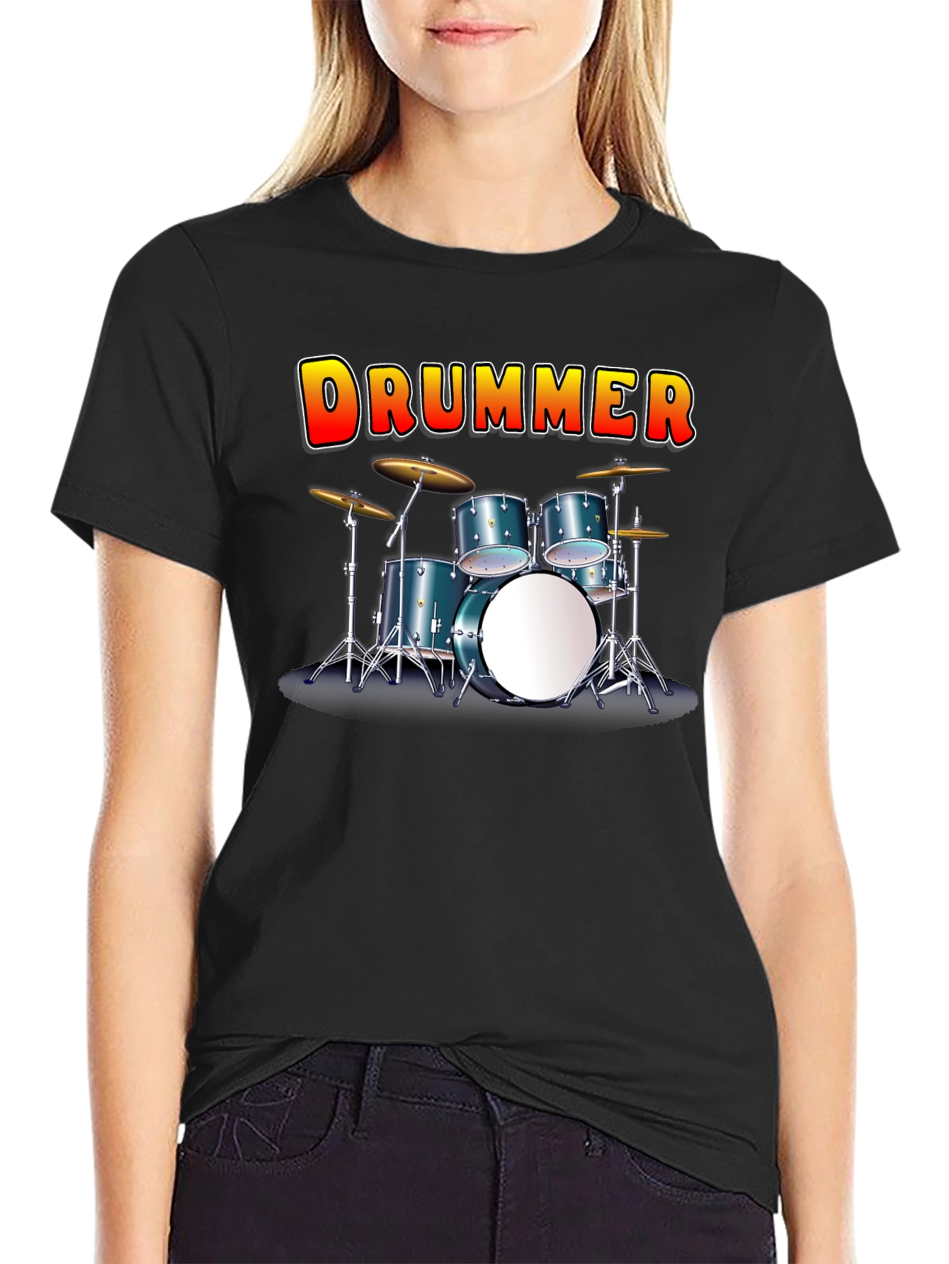 Drummer T-Shirt - Music Lover Tee