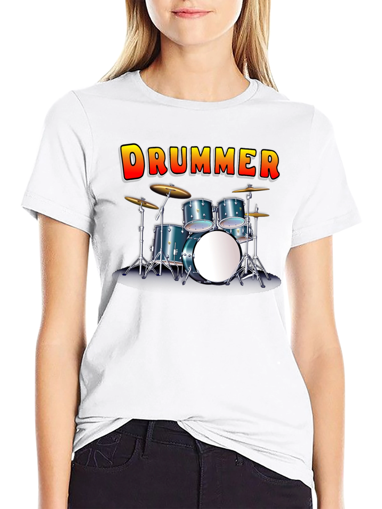 Drummer T-Shirt - Music Lover Tee