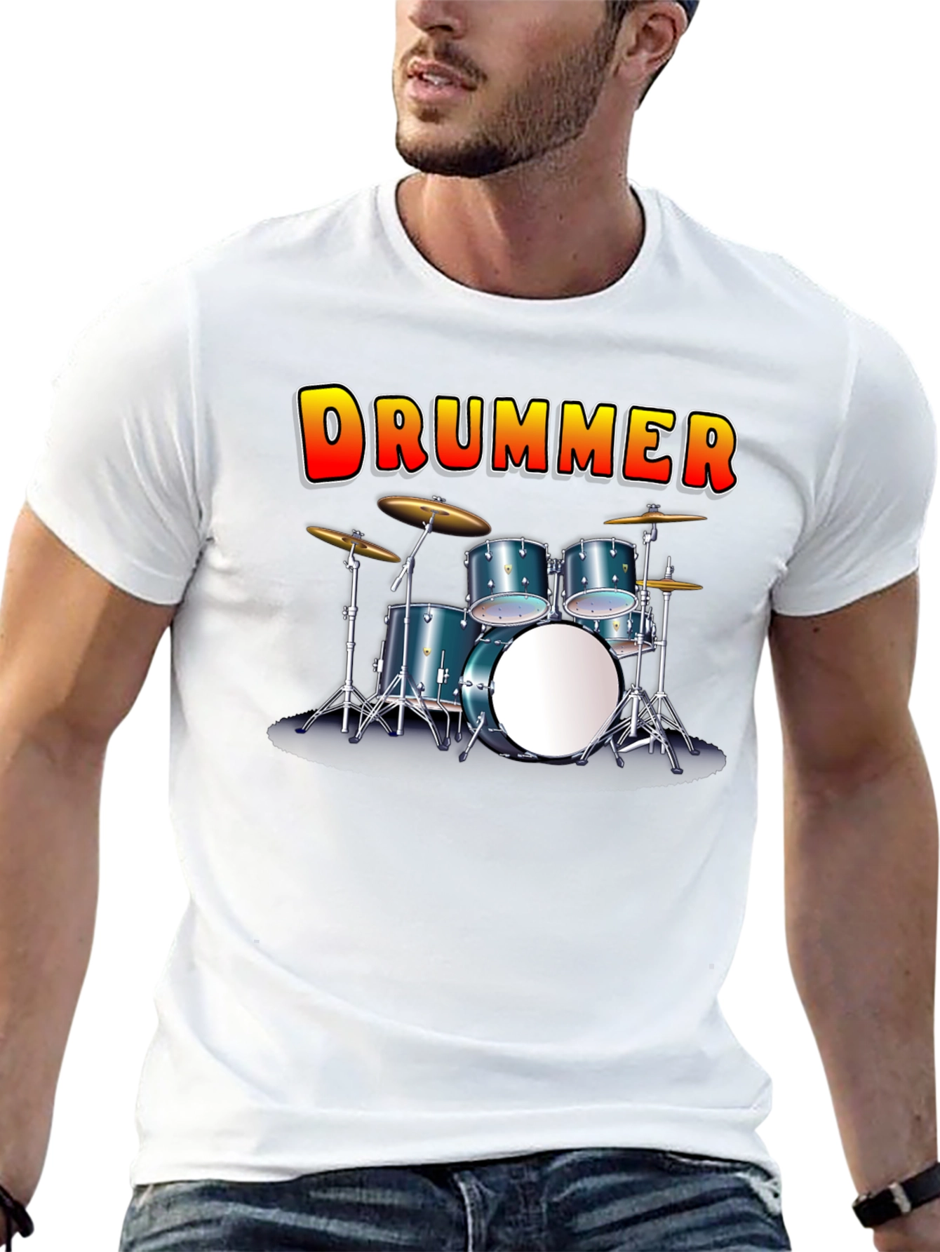 Drummer T-Shirt - Music Lover Tee