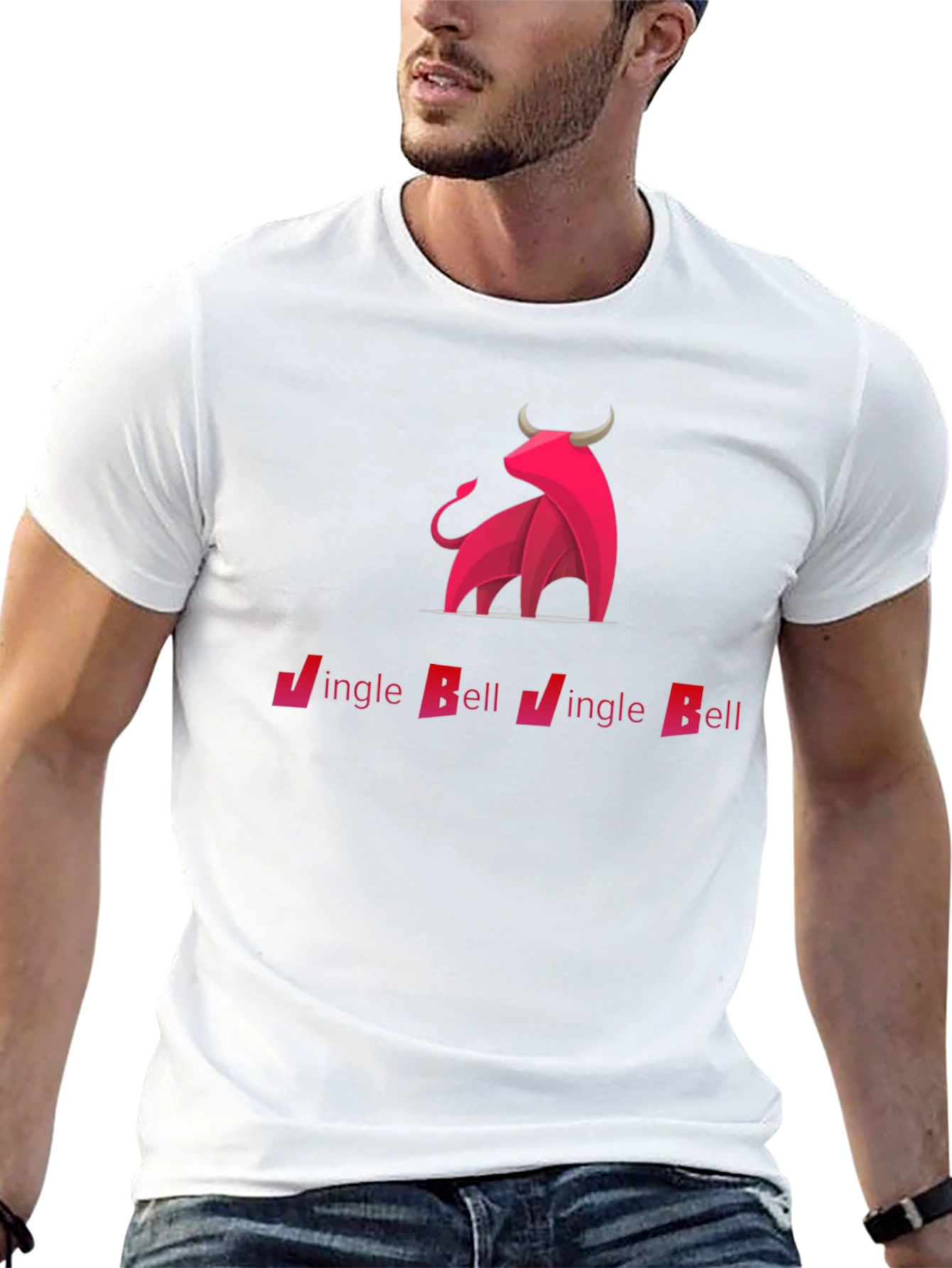 Jingle Bull Graphic Tee - Holiday Edition