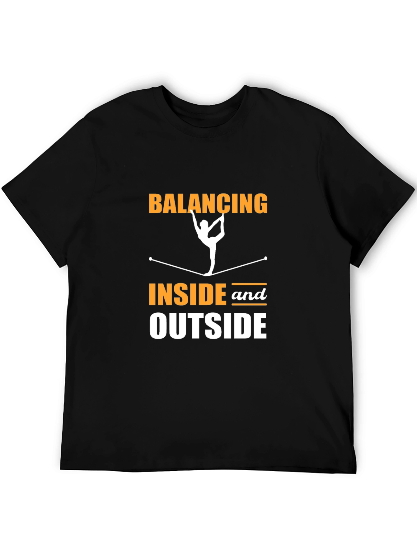 Balancing Inside and Outside Graphic Tee
