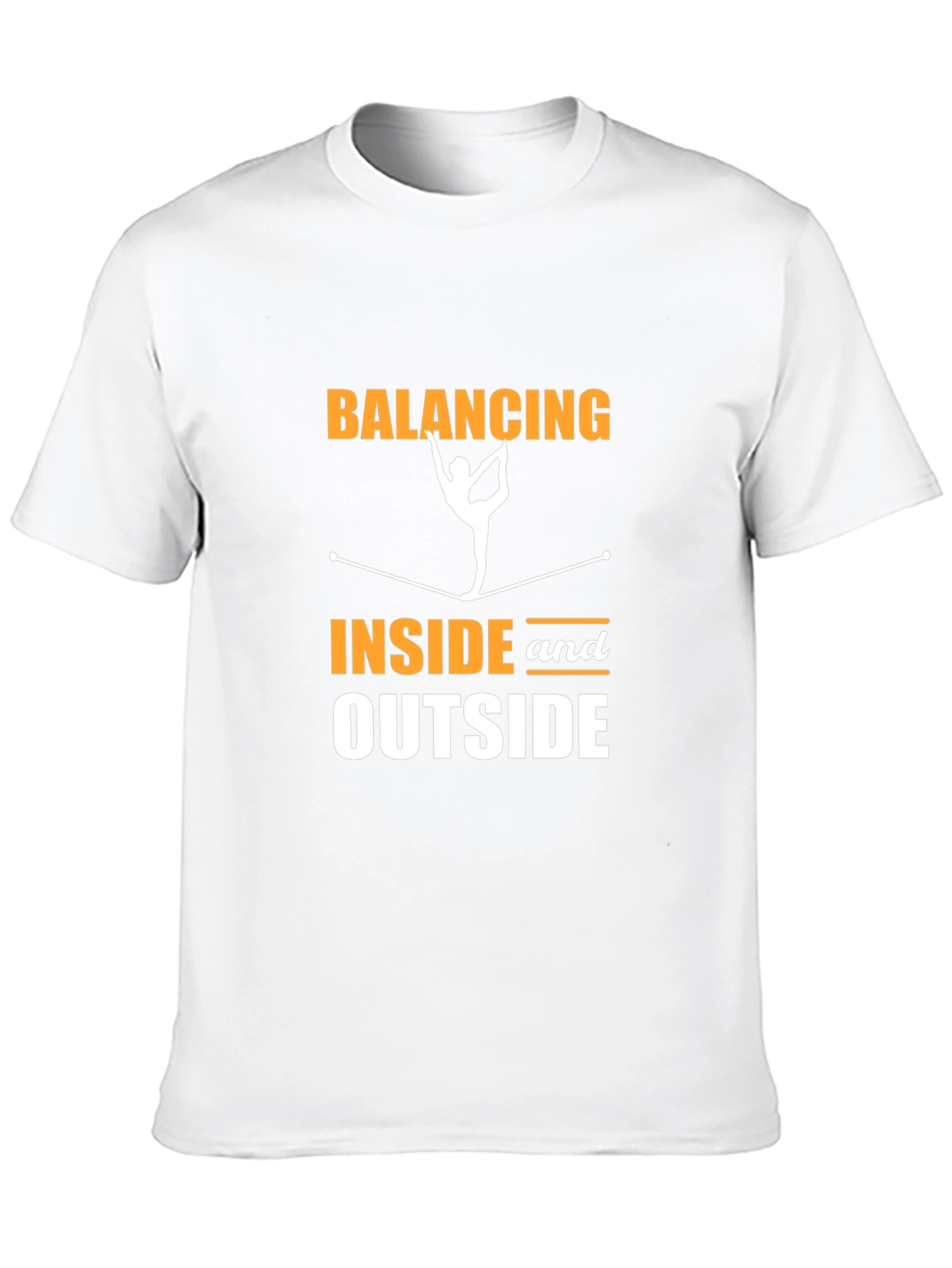 Balancing Inside and Outside Graphic Tee