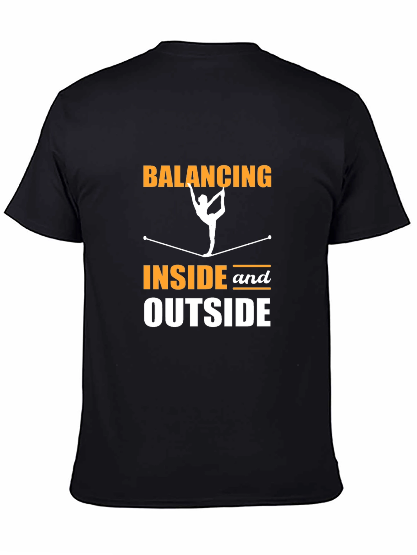 Balancing Inside and Outside Graphic Tee