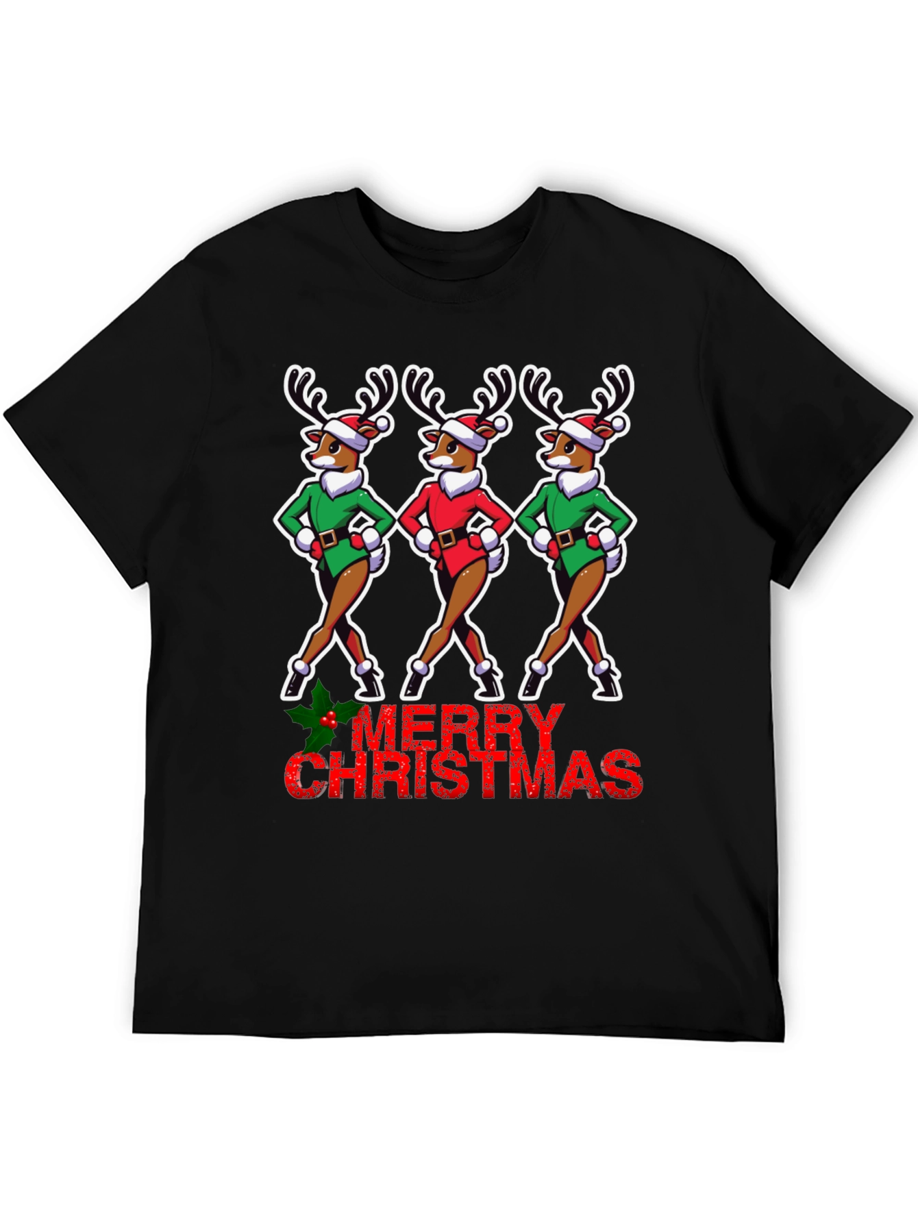 Merry Christmas Reindeer T-Shirt