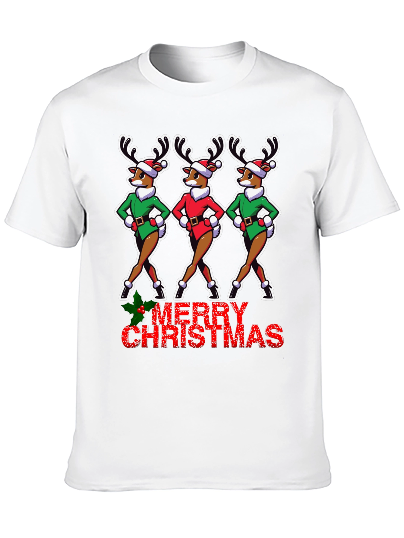 Merry Christmas Reindeer T-Shirt