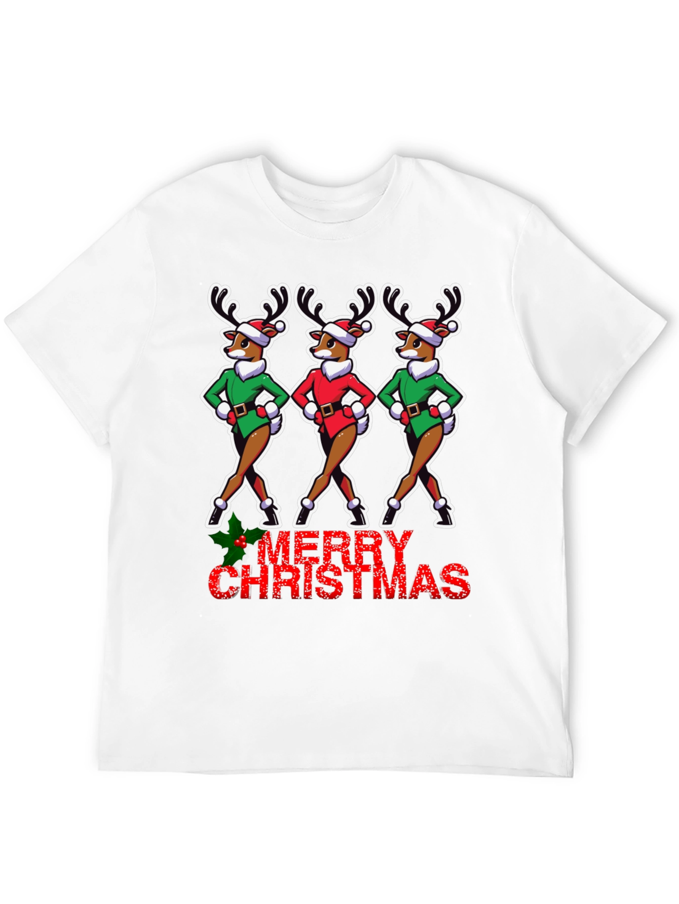 Merry Christmas Reindeer T-Shirt