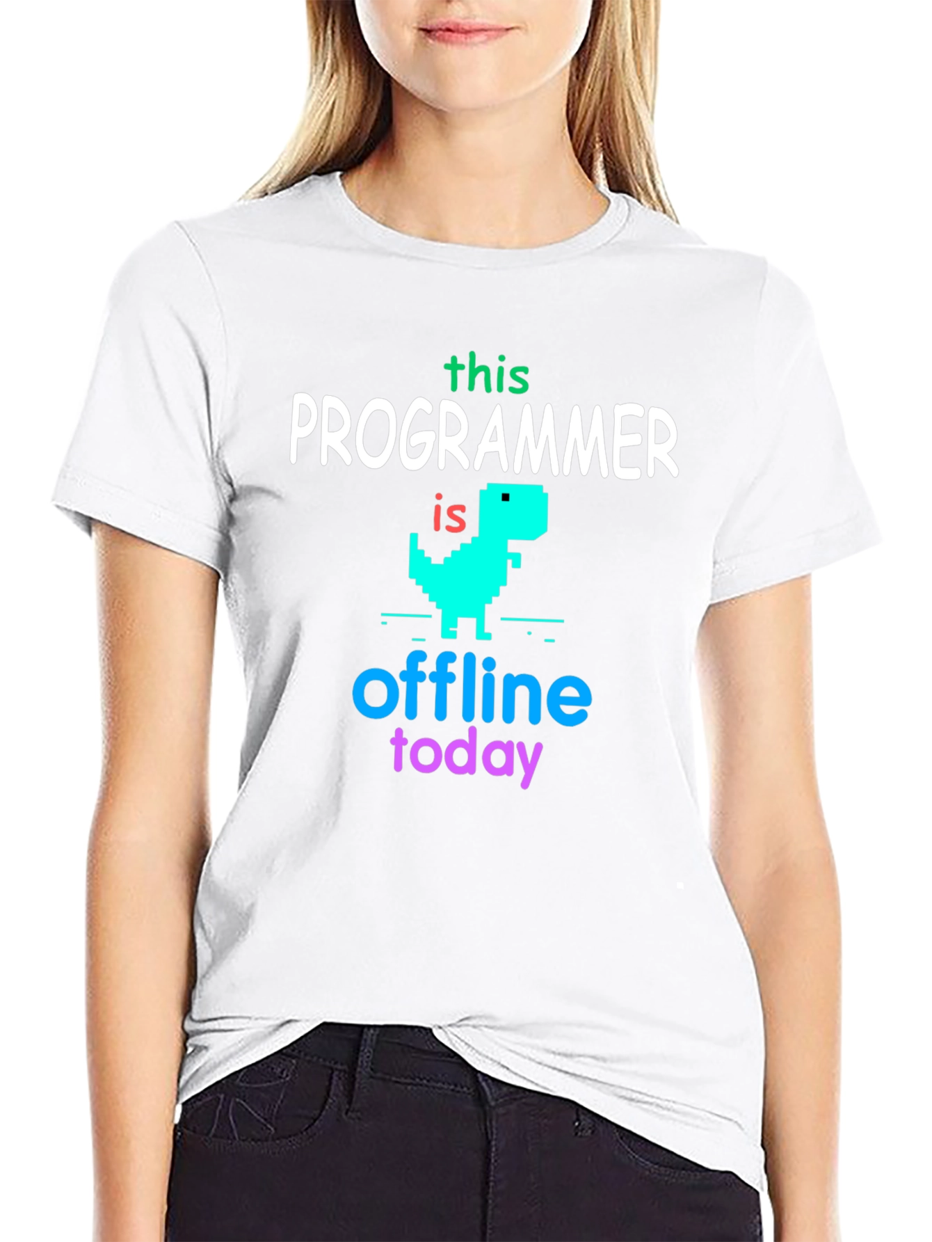 Programmer Offline Funny T-Shirt