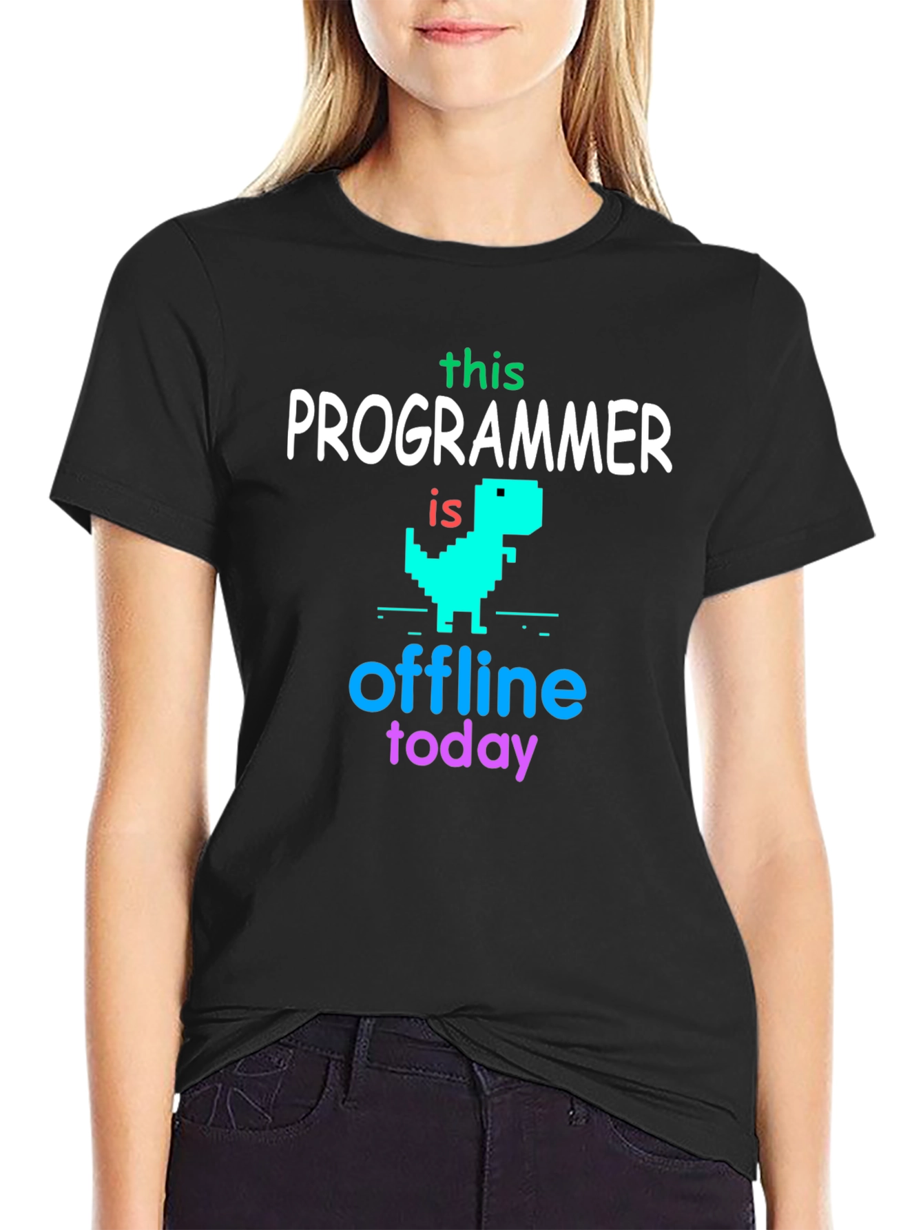 Programmer Offline Funny T-Shirt