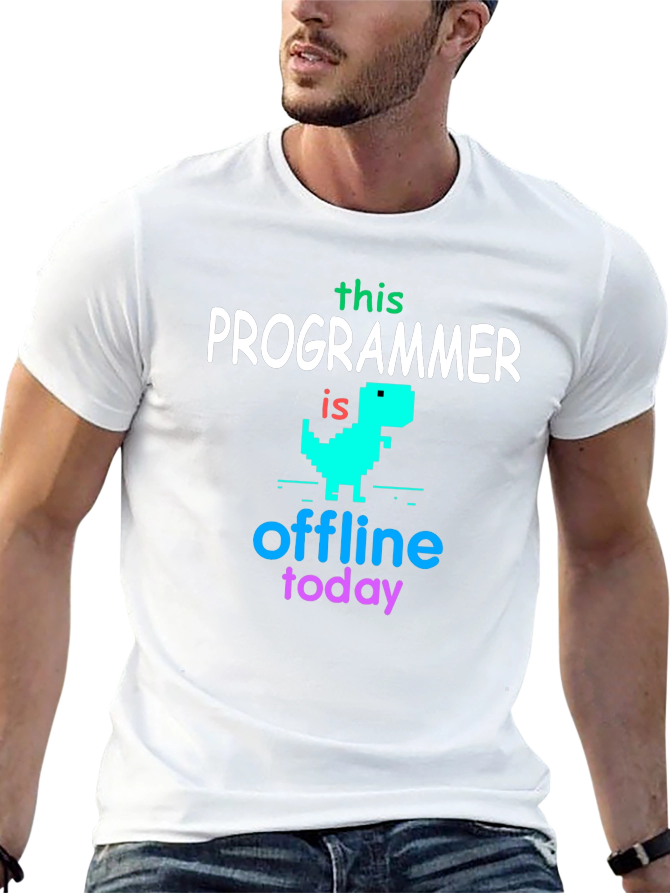 Programmer Offline Funny T-Shirt