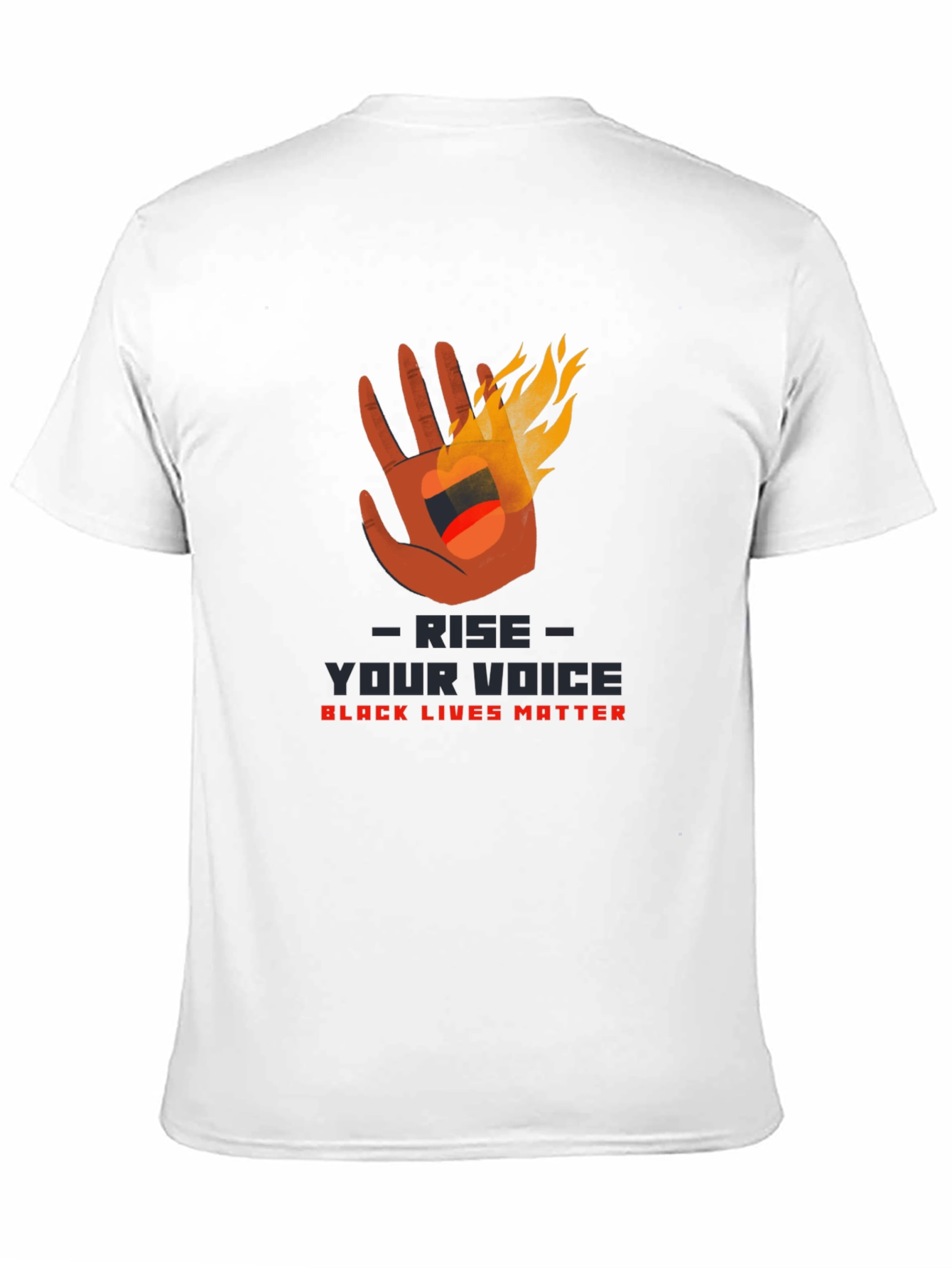 Rise Your Voice BLM Graphic Tee