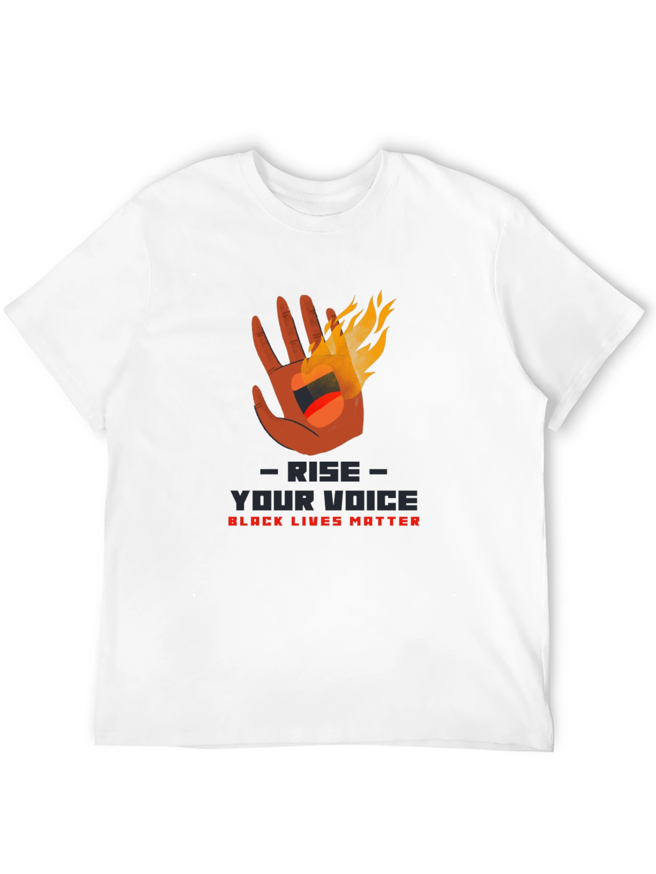 Rise Your Voice BLM Graphic Tee