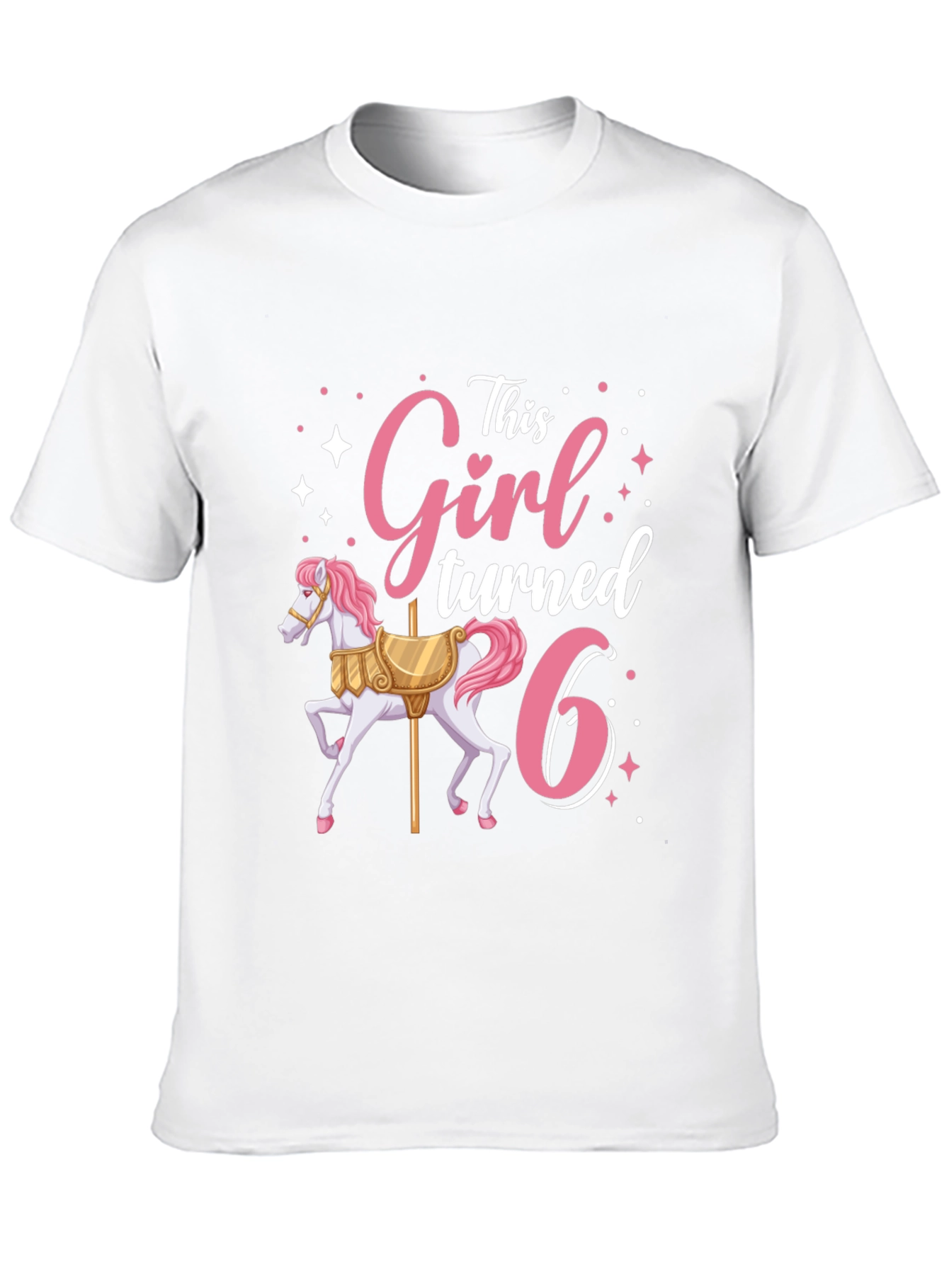 This Girl Turned 6 T-Shirt