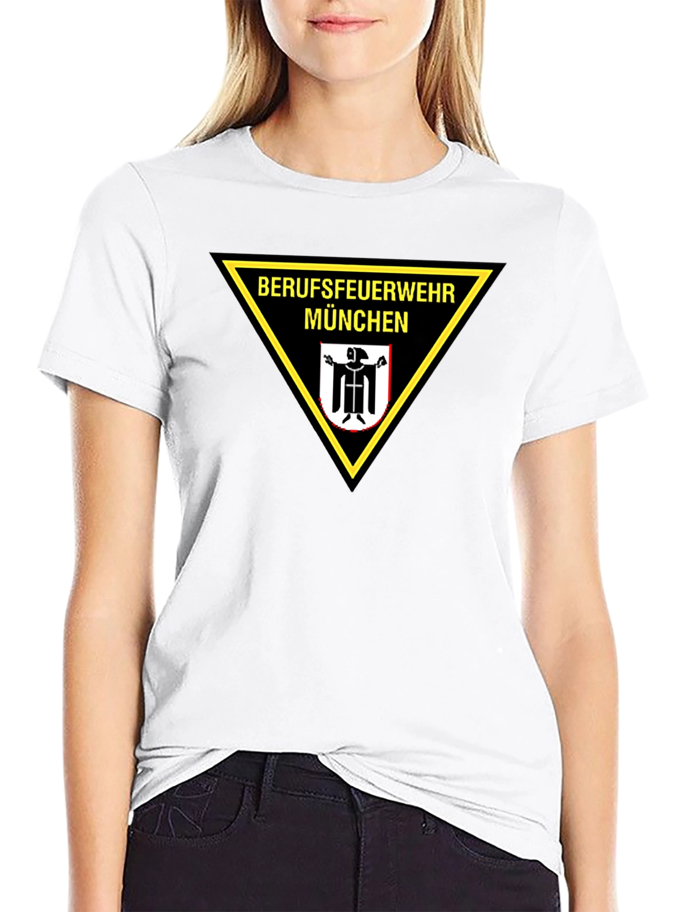 Berufsfeuerwehr München T-Shirt - Firefighter Munich Germany Tee