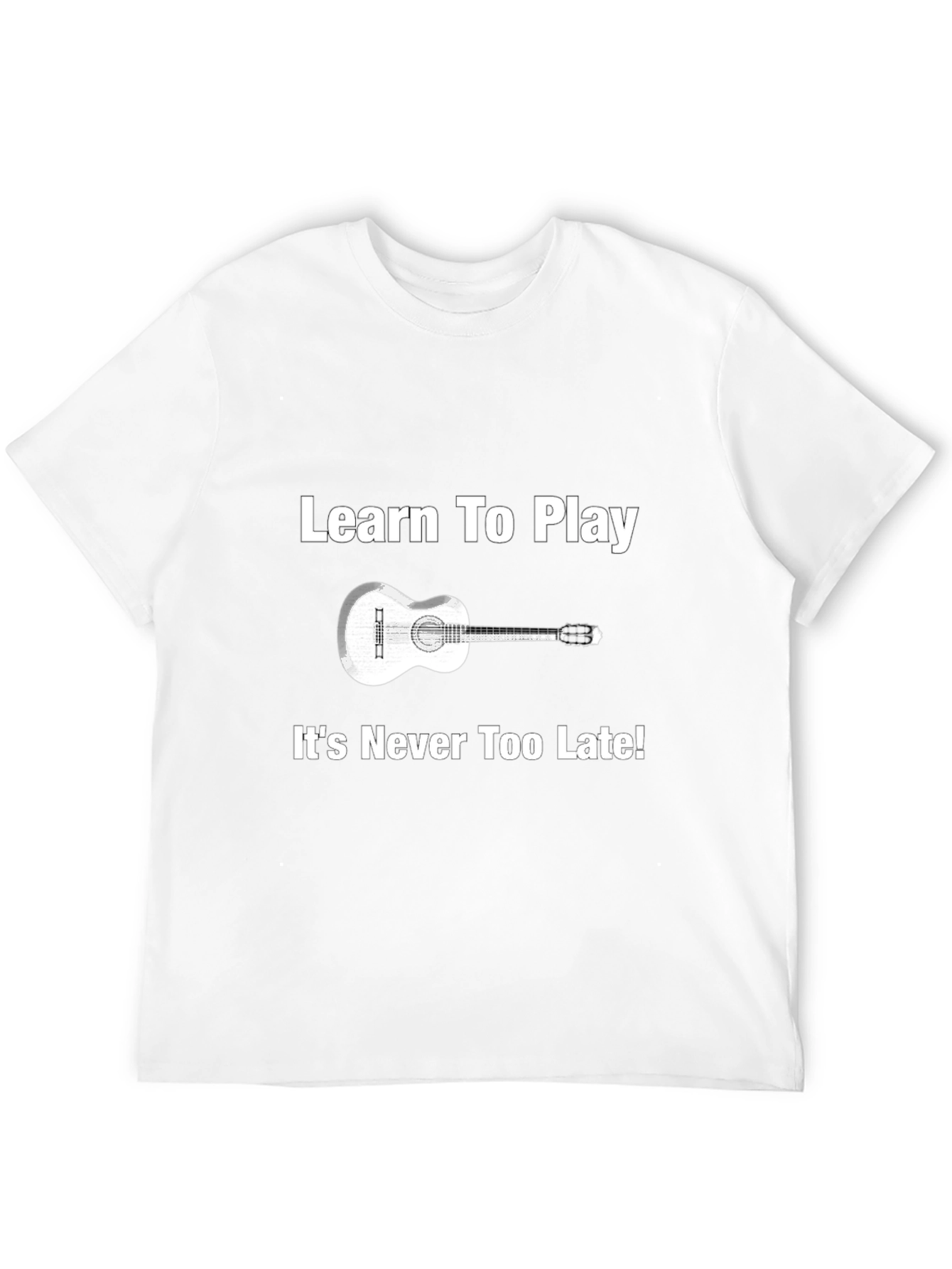 Learn To Play Guitar Graphic T-Shirt
