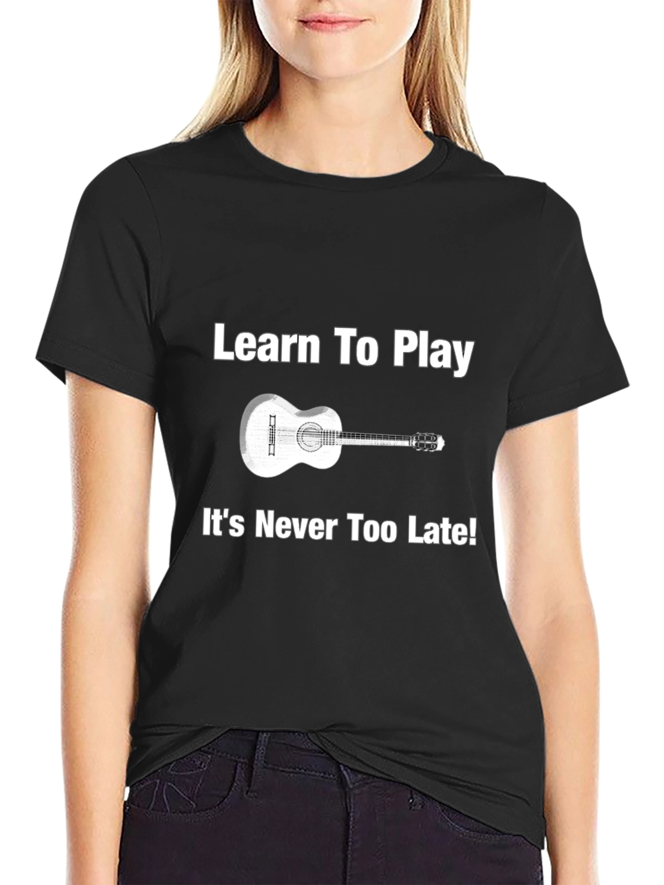 Learn To Play Guitar Graphic T-Shirt