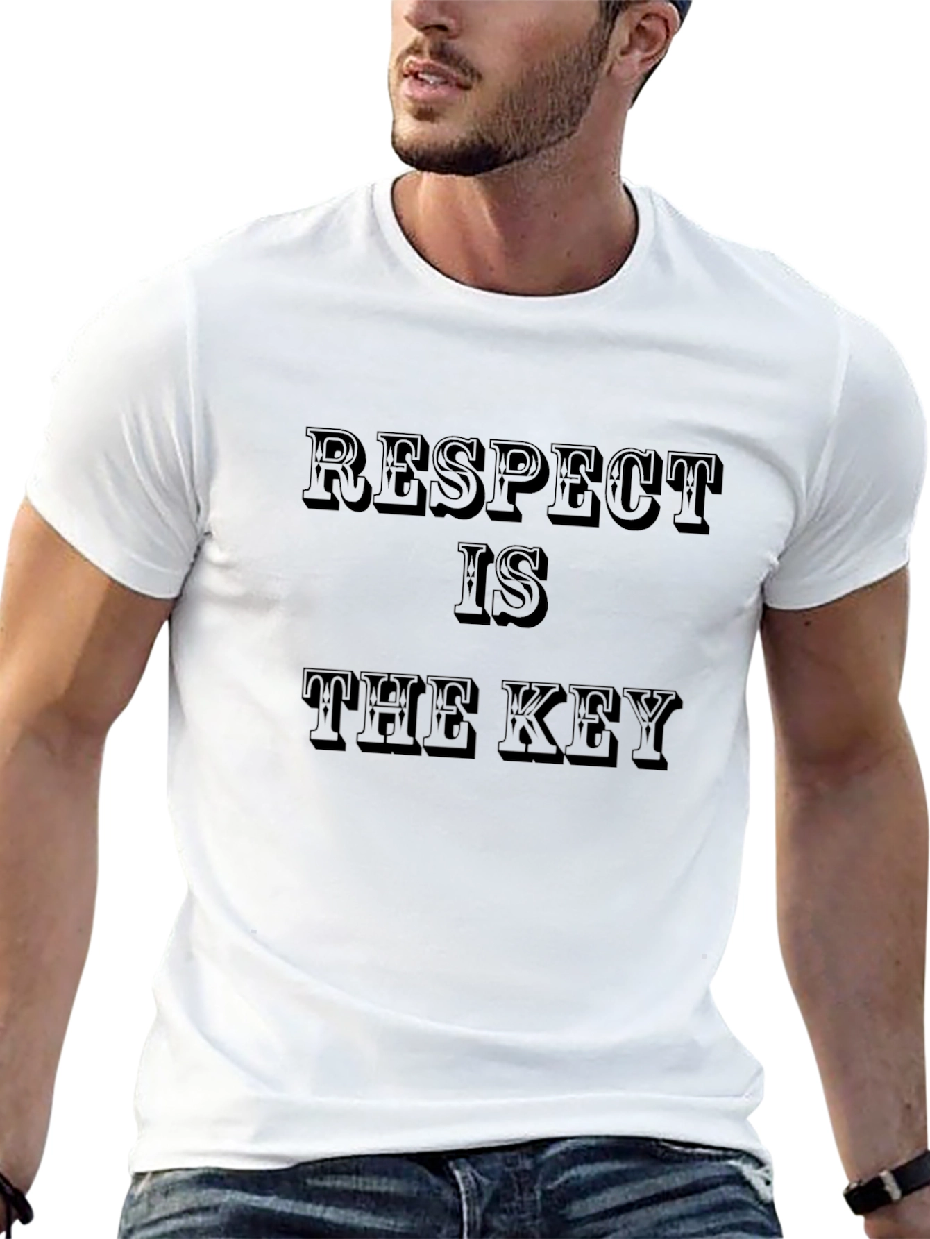 Respect is the Key T-Shirt - Menswear
