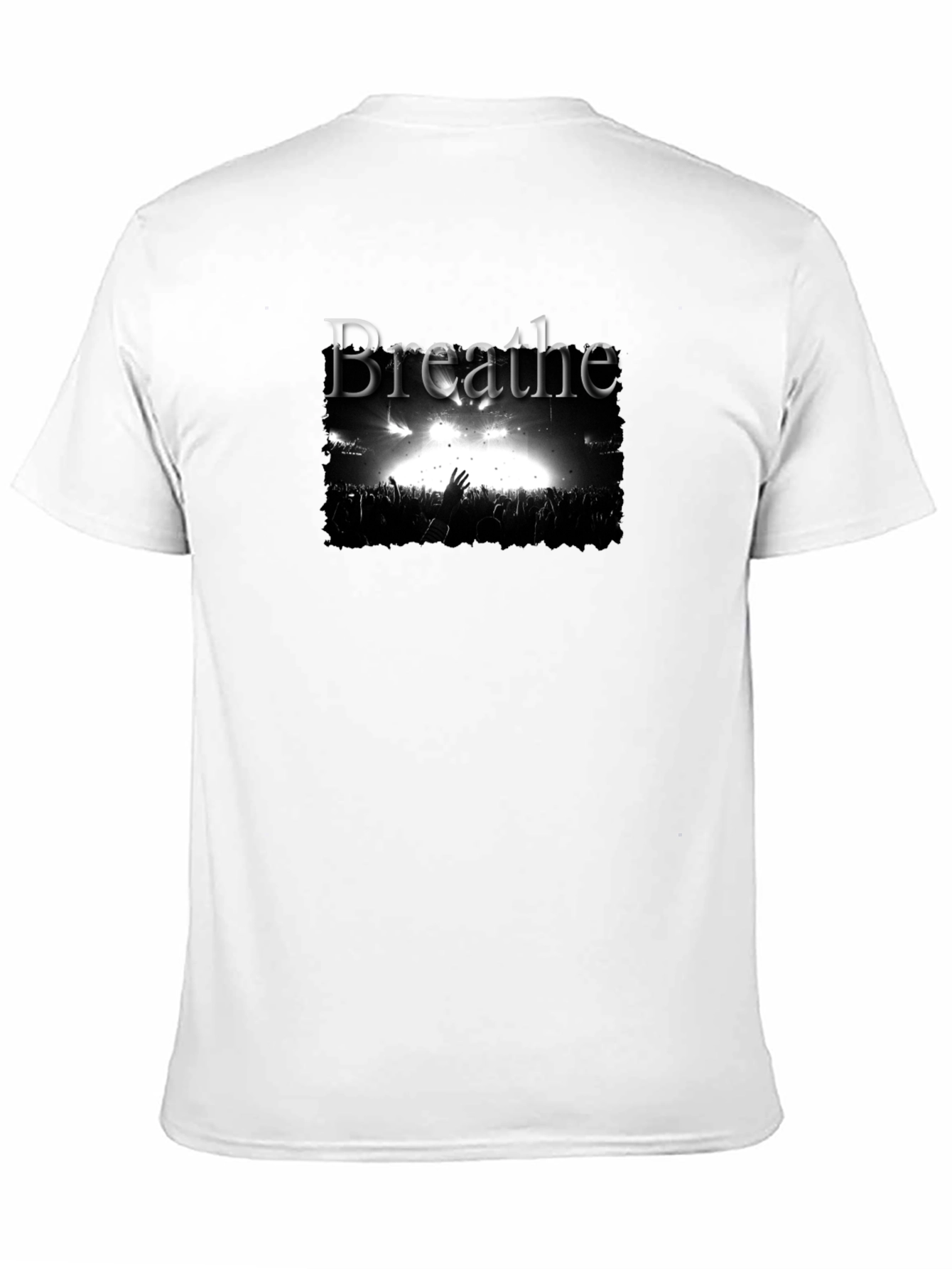 Breathe Concert Graphic Black T-Shirt
