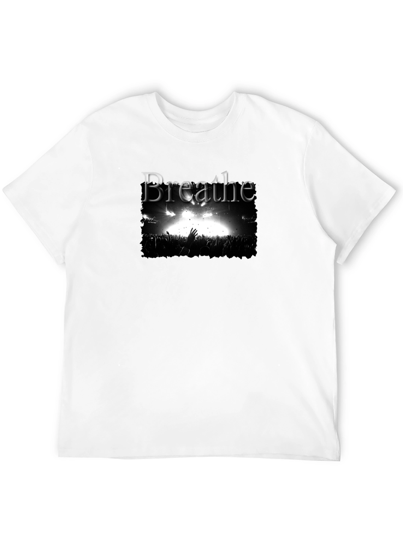 Breathe Concert Graphic Black T-Shirt