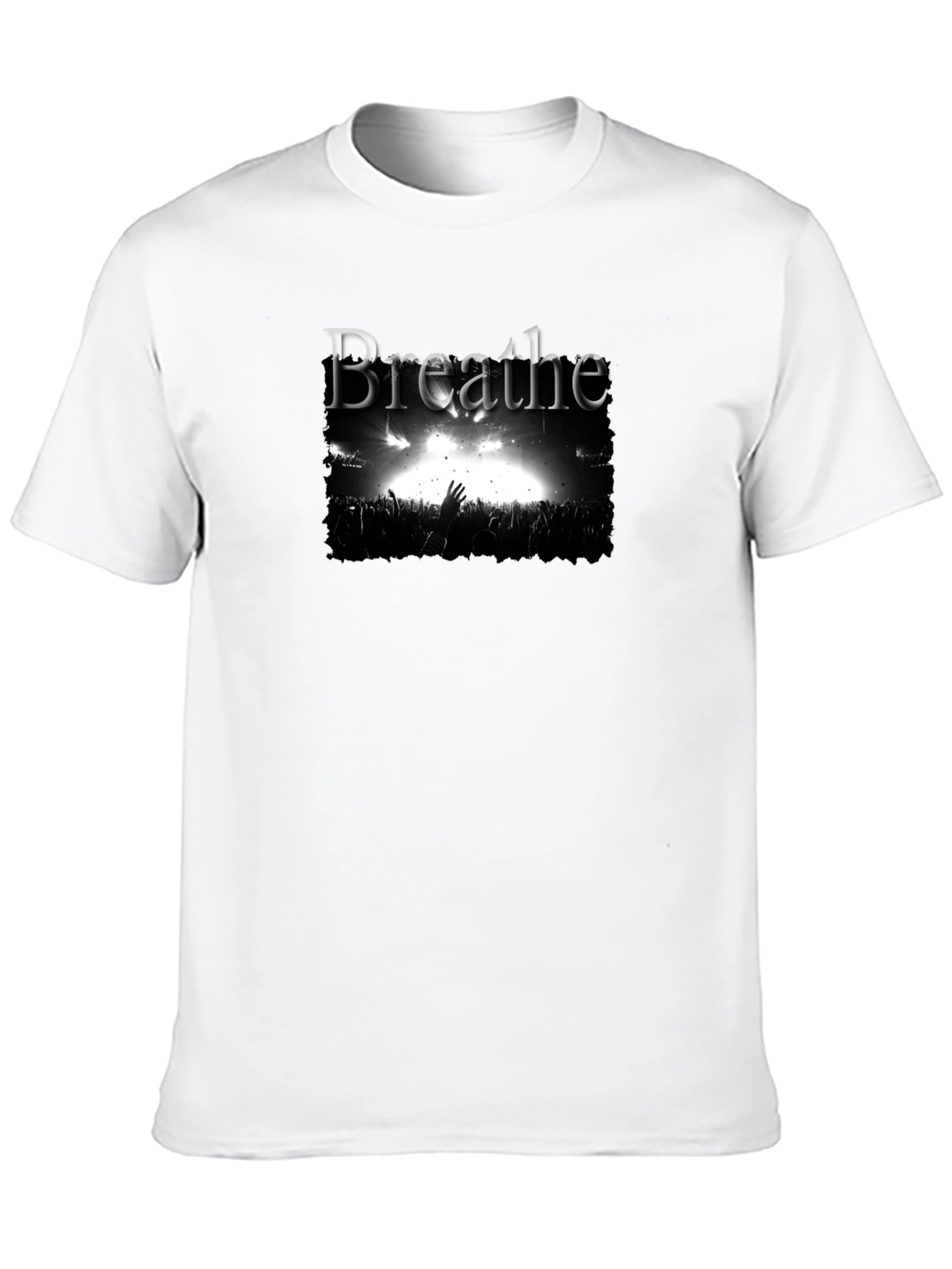 Breathe Concert Graphic Black T-Shirt