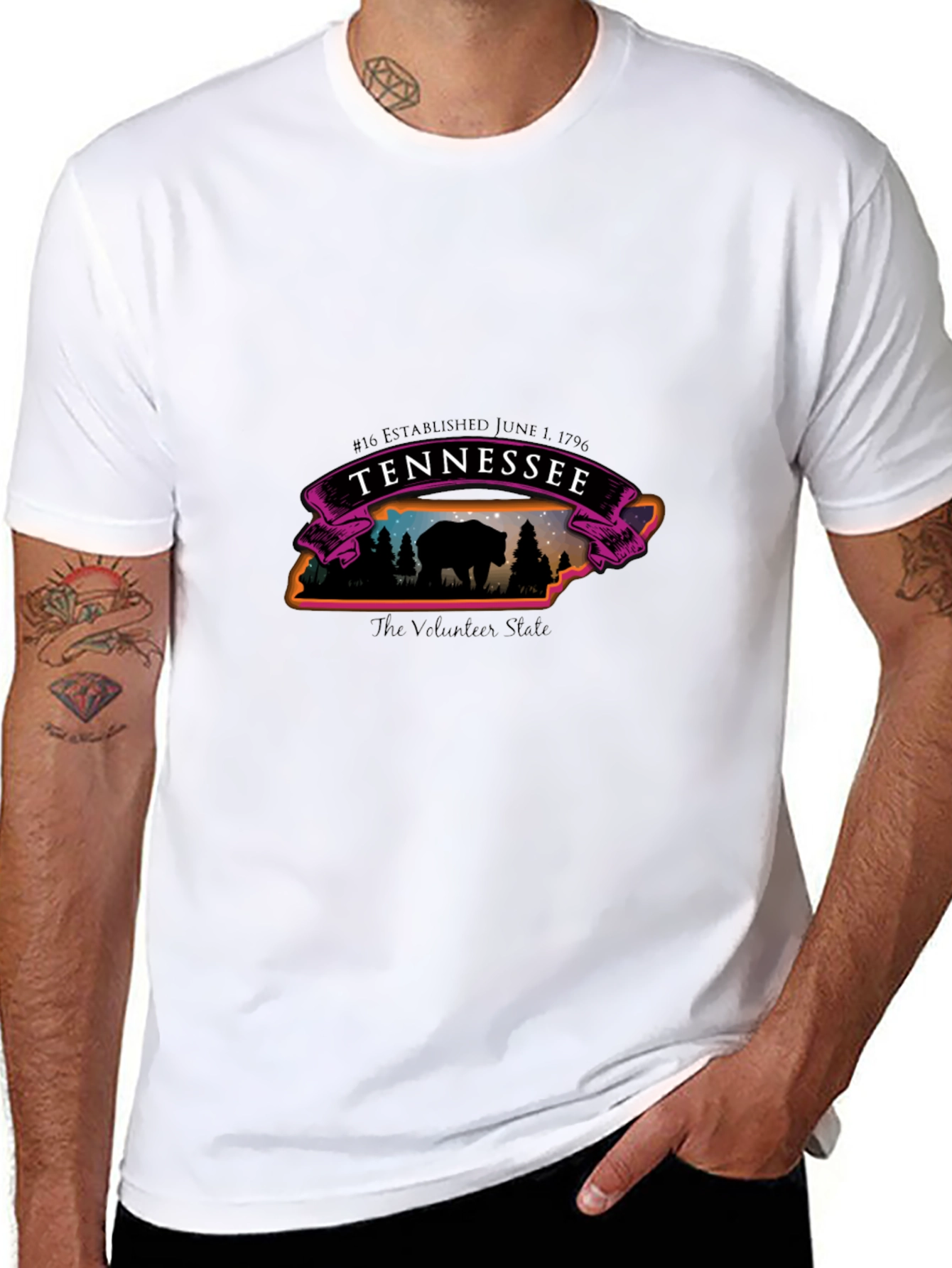 Tennessee Bear State T-Shirt