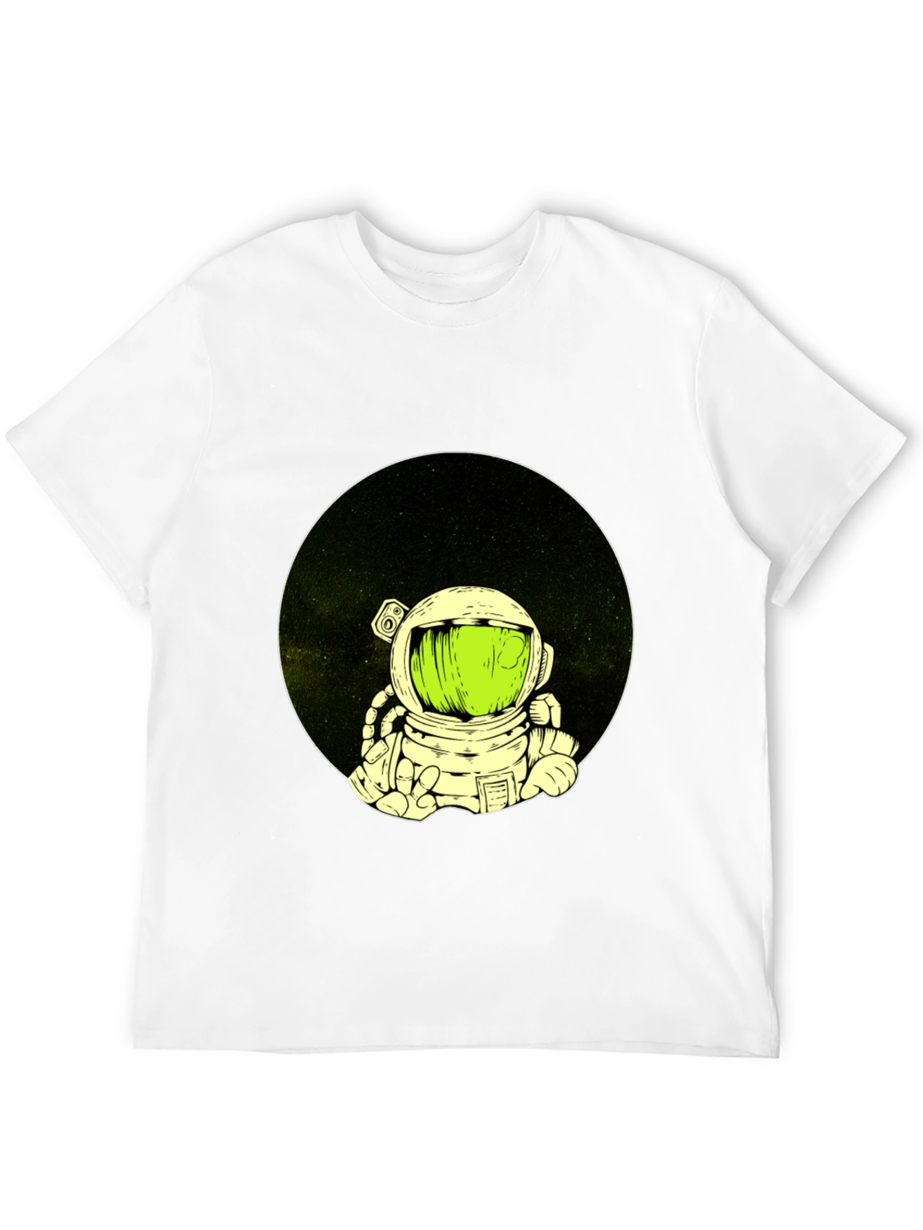 Astronaut Graphic Black T-Shirt