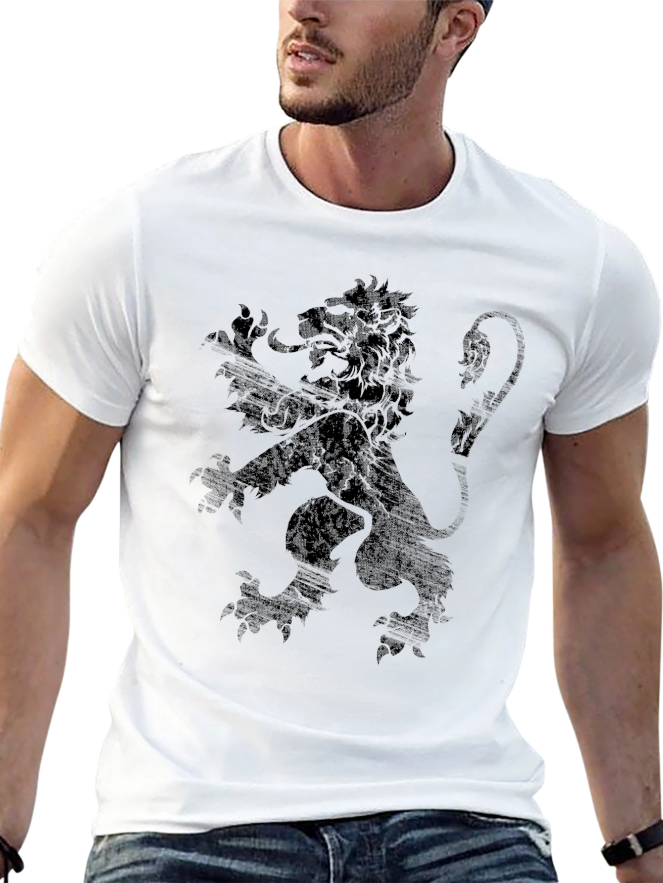 Black Lion Rampant Graphic Tee