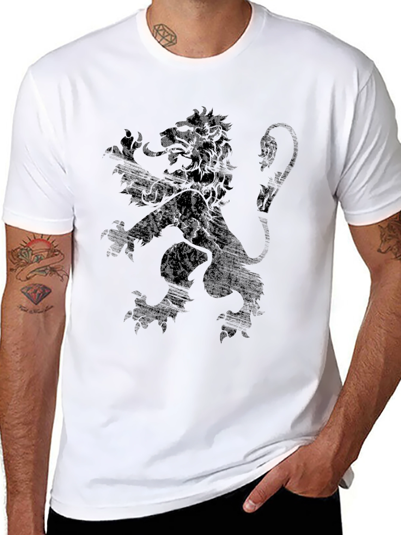 Black Lion Rampant Graphic Tee