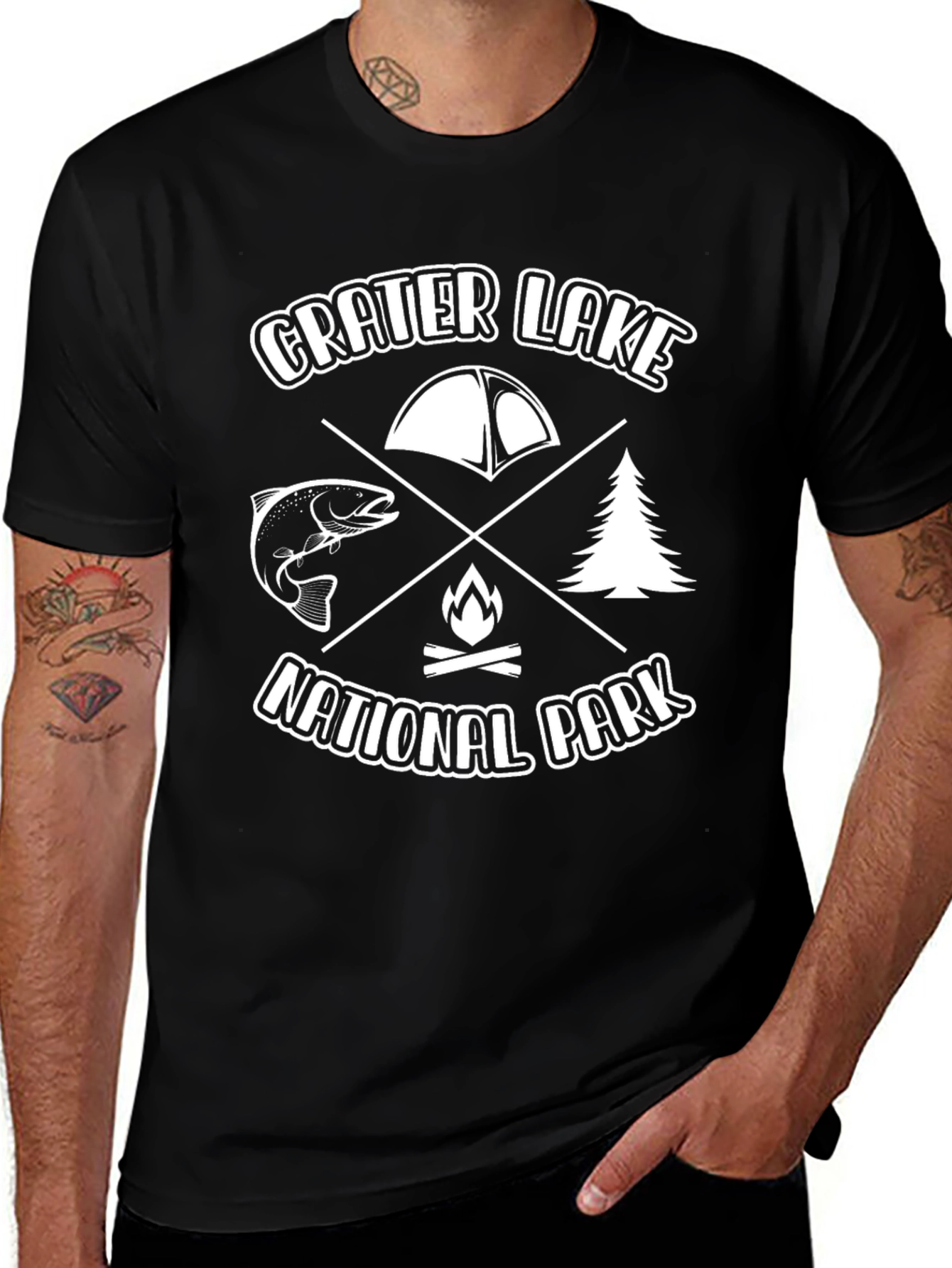 Crater Lake National Park Graphic Tee