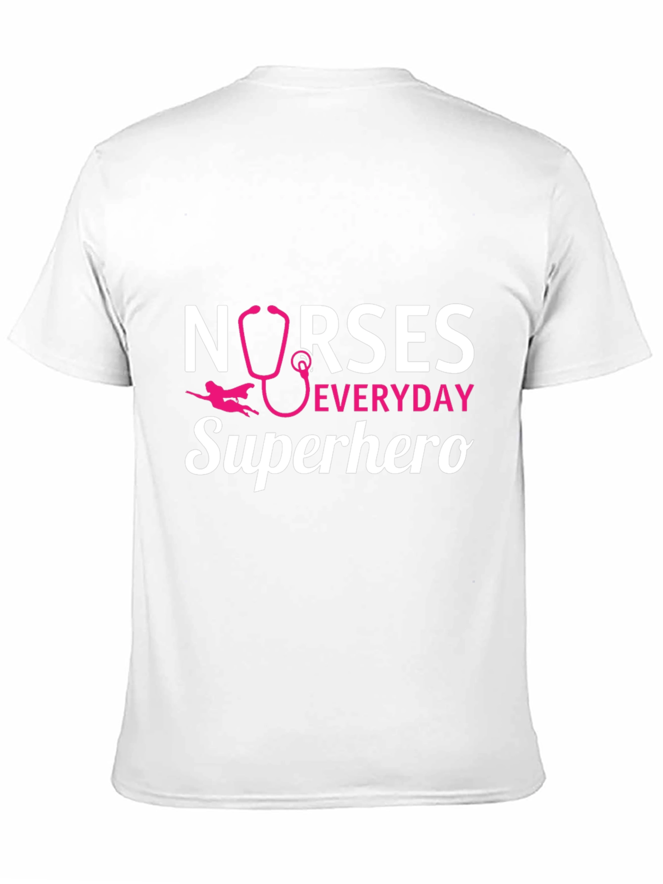 Nurses Everyday Superhero T-Shirt - Black