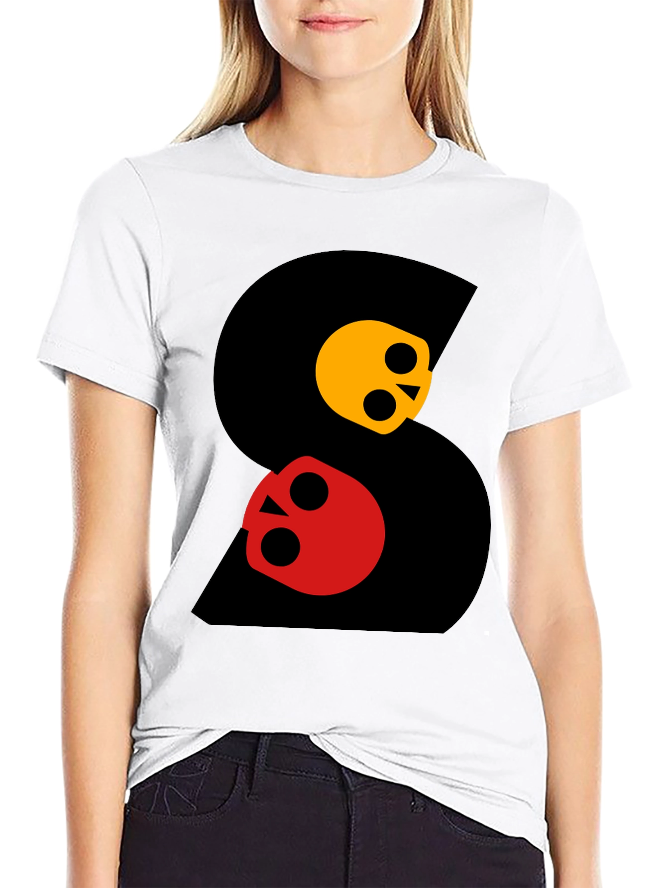 Skull S Graphic Tee - Mens Black T-Shirt