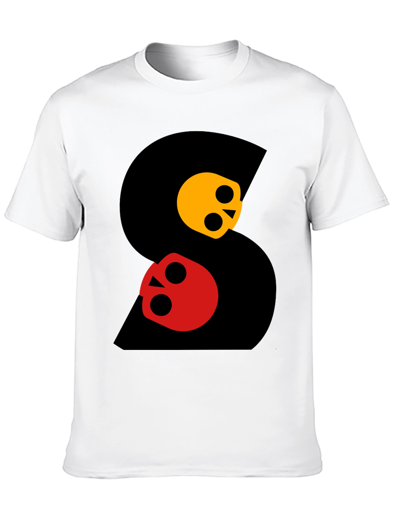 Skull S Graphic Tee - Mens Black T-Shirt