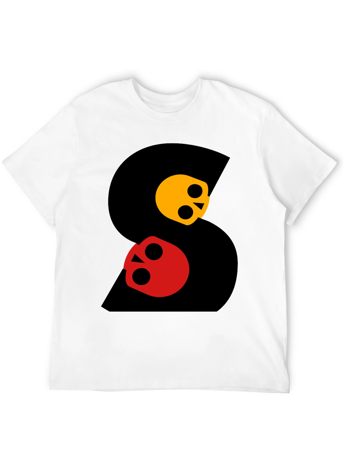 Skull S Graphic Tee - Mens Black T-Shirt